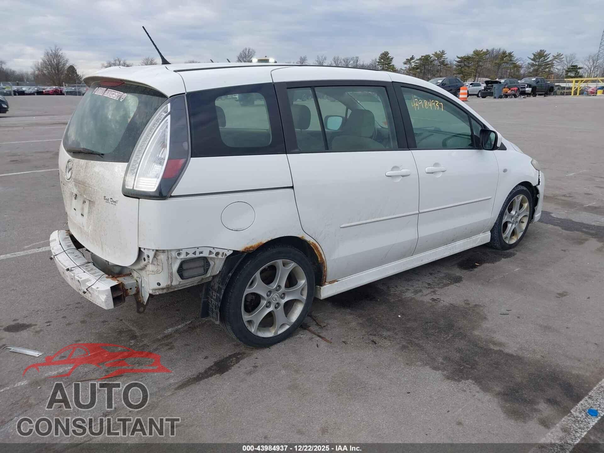 MAZDA MAZDA5 2009 - JM1CR293390346942