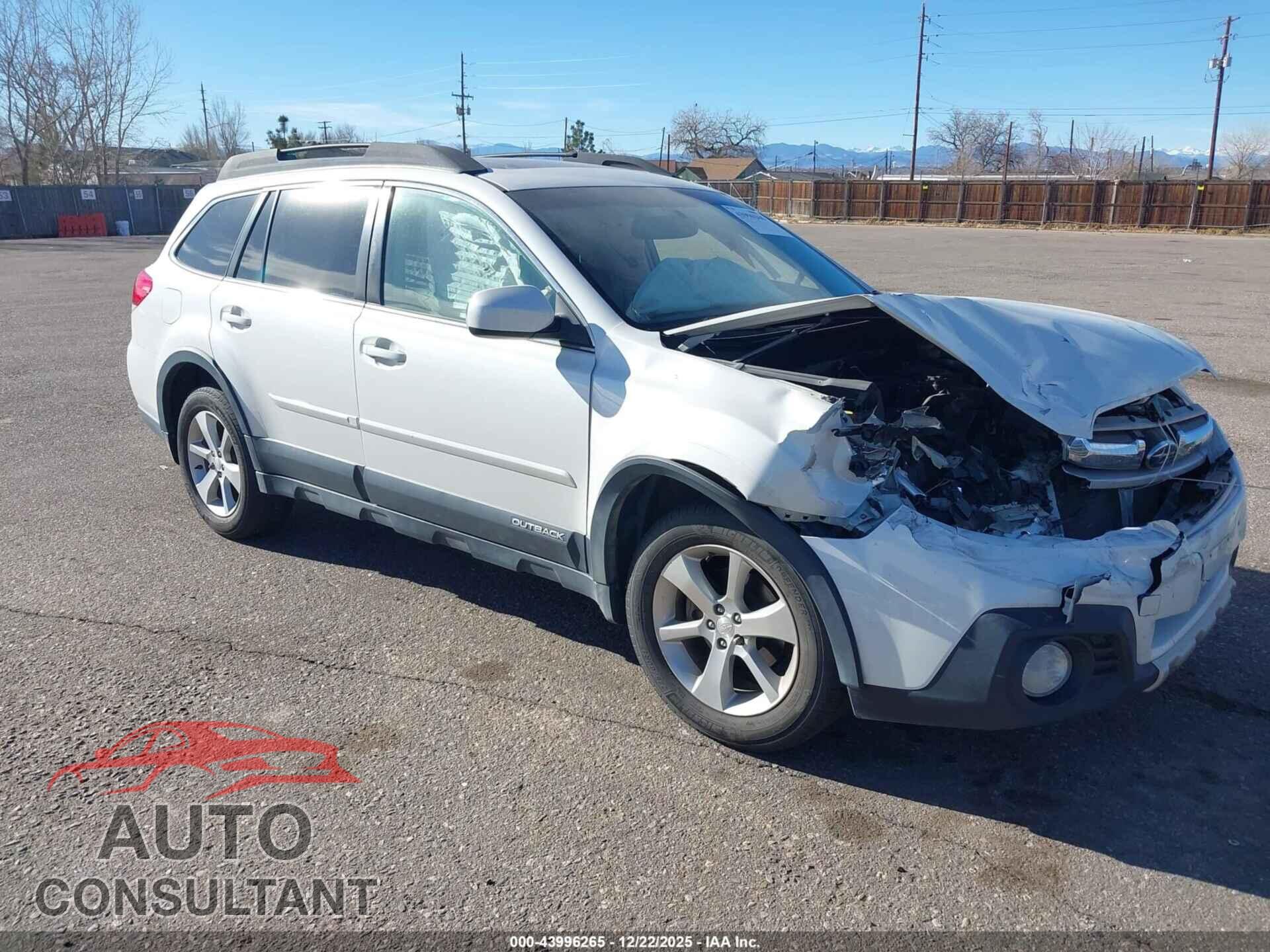 SUBARU OUTBACK 2014 - 4S4BRCLC4E3253068