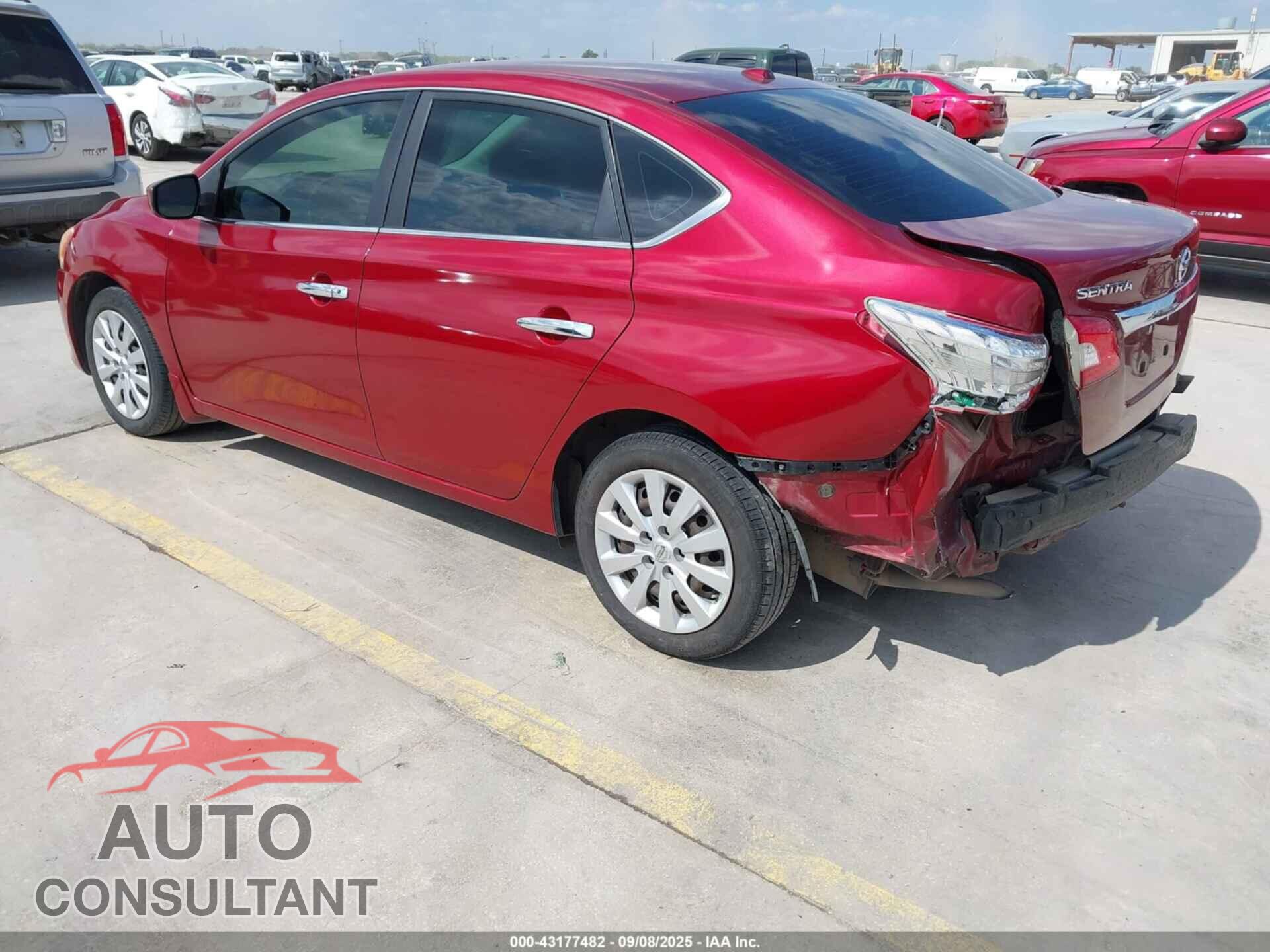 NISSAN SENTRA 2015 - 3N1AB7AP1FL695087