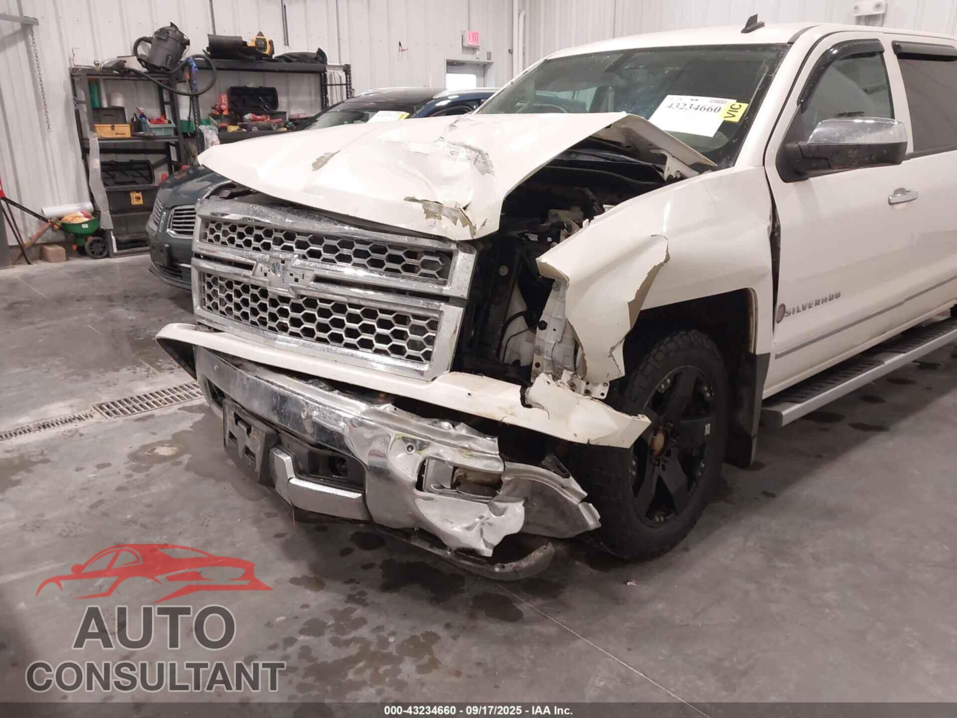 CHEVROLET SILVERADO 1500 2014 - 3GCUKSEC2EG347357