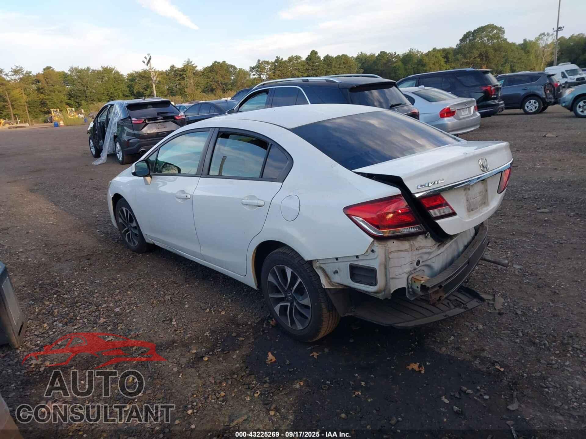 HONDA CIVIC 2013 - 19XFB2F89DE201342