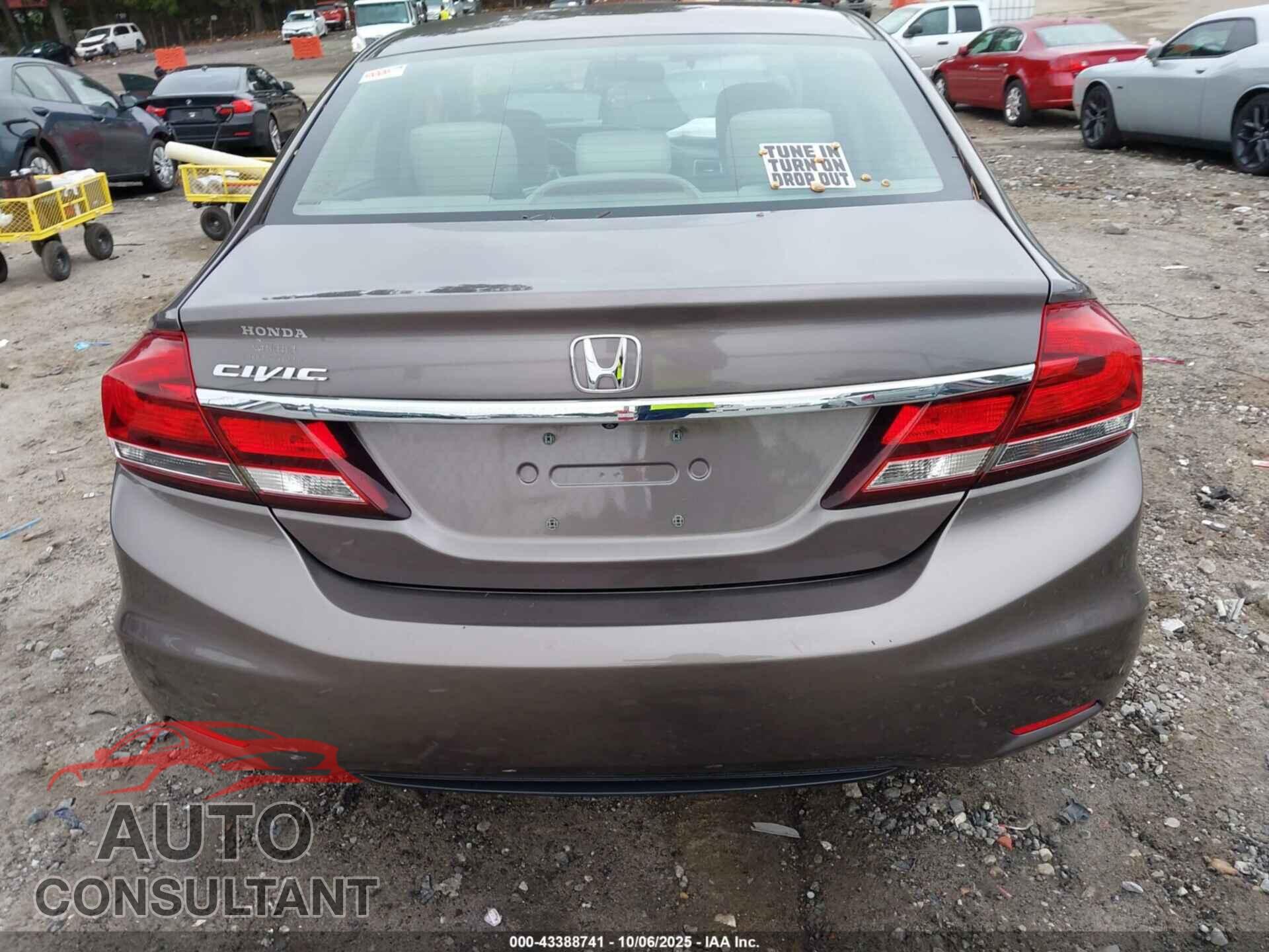HONDA CIVIC 2015 - 19XFB2F81FE102694