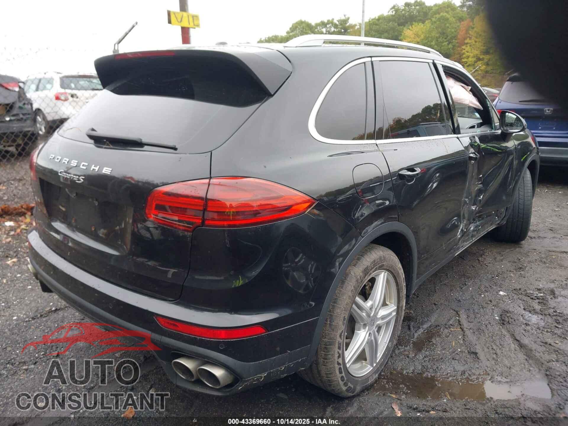 PORSCHE CAYENNE 2015 - WP1AB2A20FLA61221