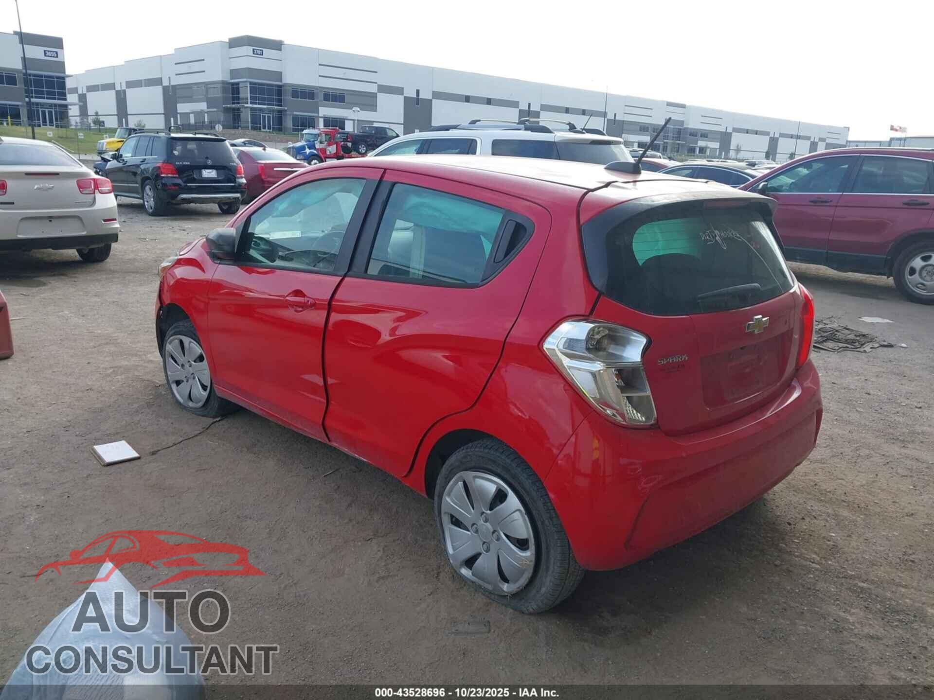 CHEVROLET SPARK 2017 - KL8CA6SA5HC839440