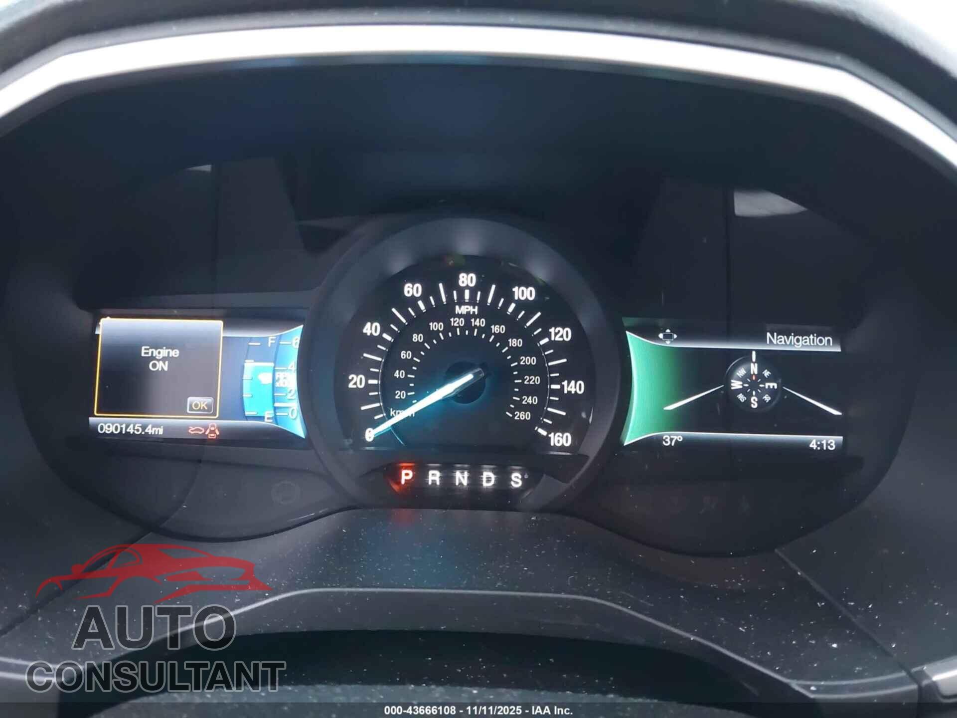 FORD EDGE 2017 - 2FMPK4J9XHBB54167