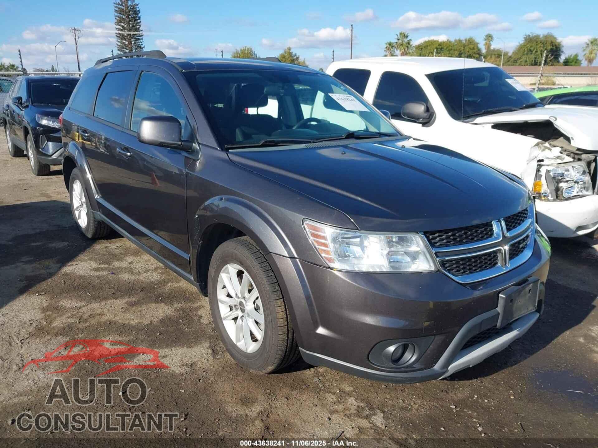 DODGE JOURNEY 2017 - 3C4PDCBG5HT531577