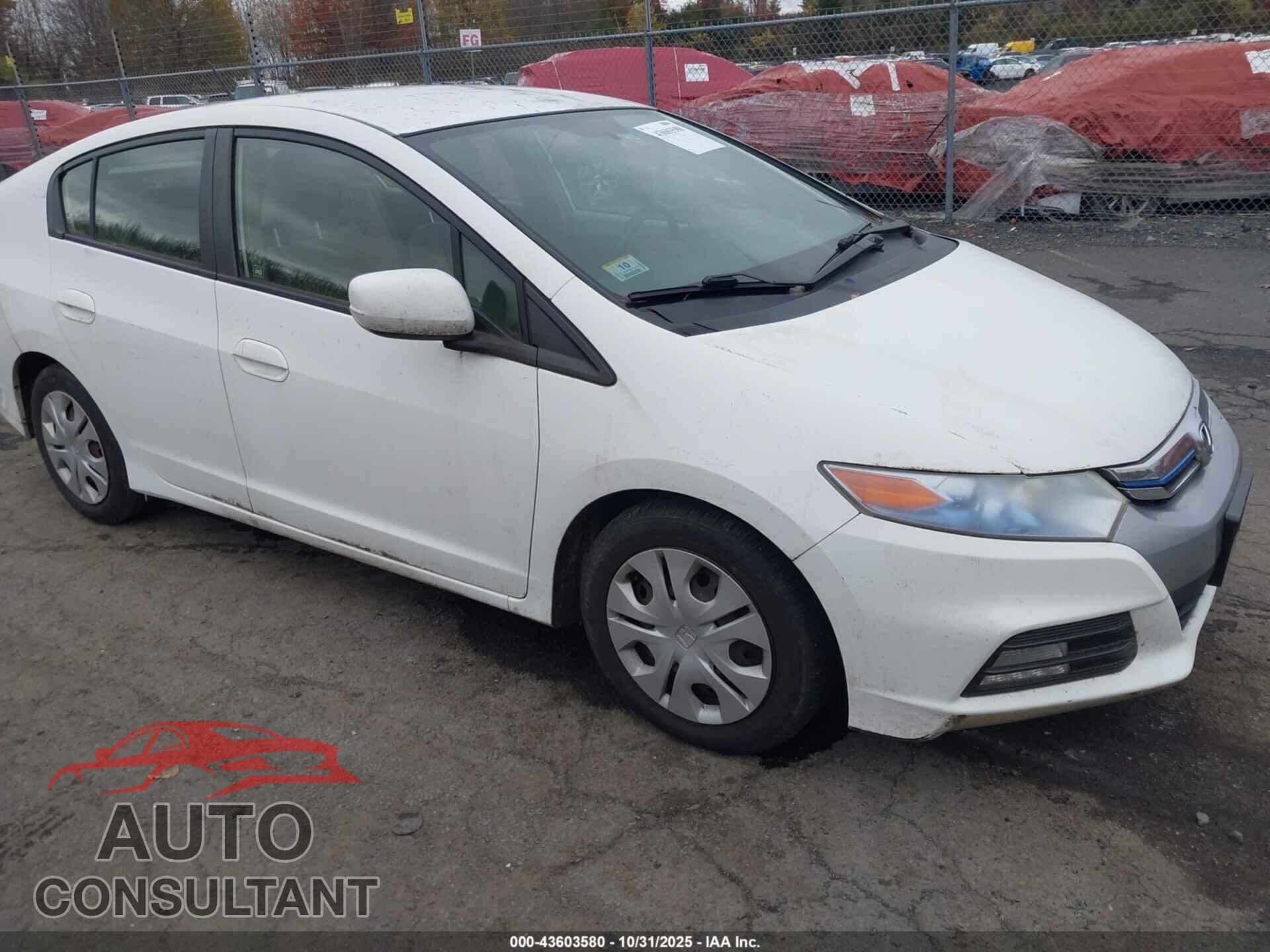 HONDA INSIGHT 2012 - JHMZE2H31CS006397