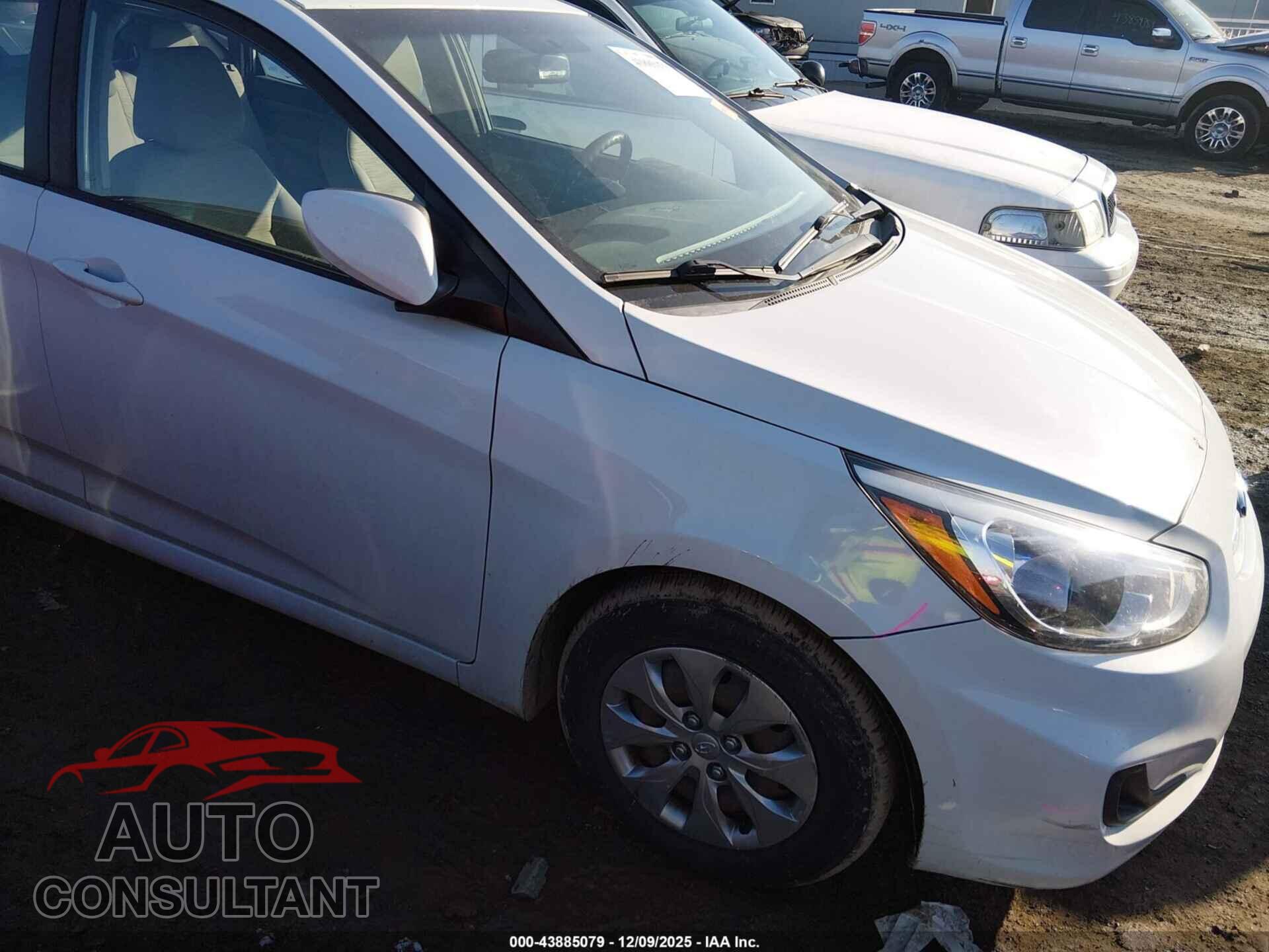 HYUNDAI ACCENT 2017 - KMHCT5AE9HU363988