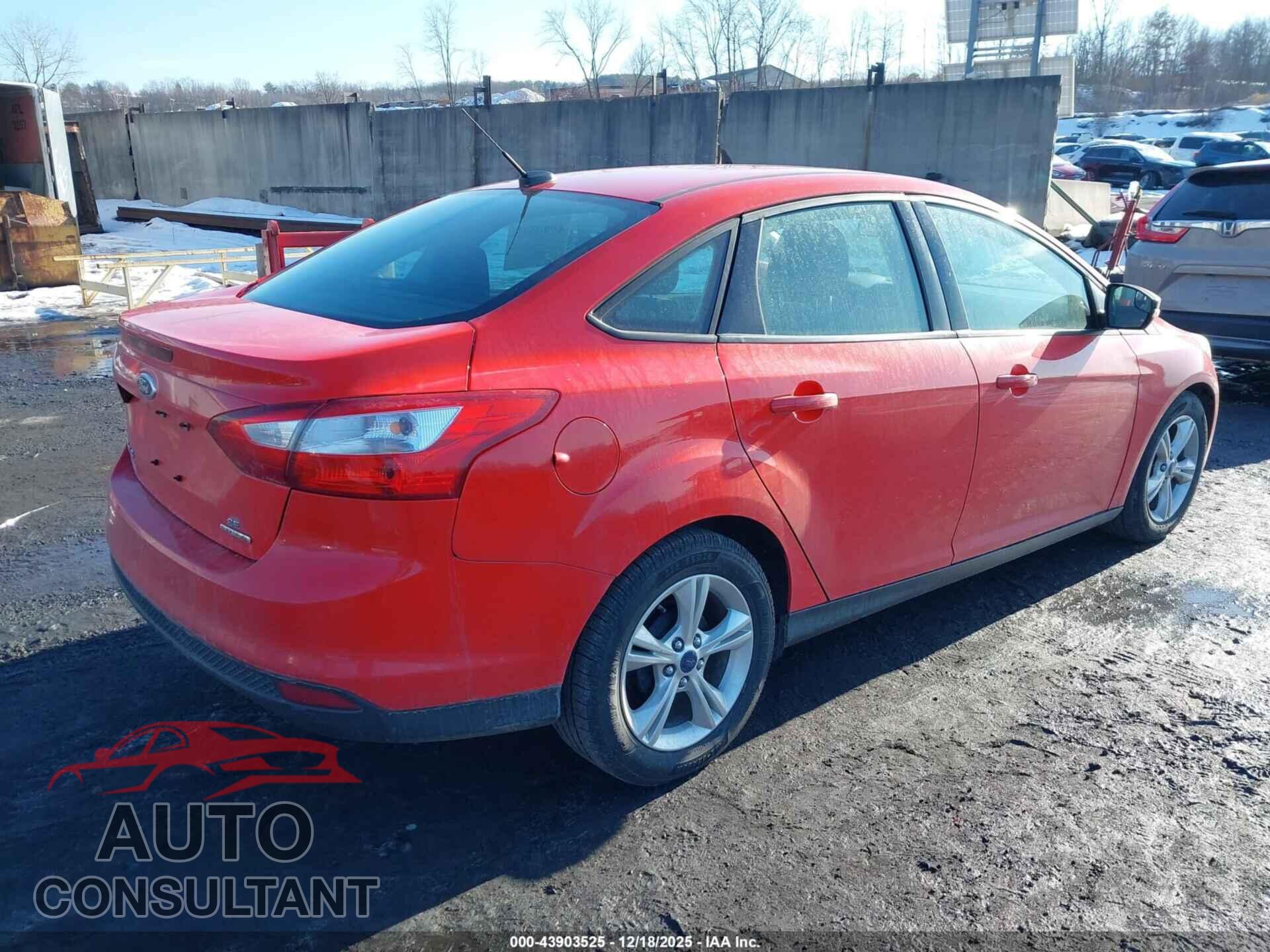 FORD FOCUS 2014 - 1FADP3F25EL245153
