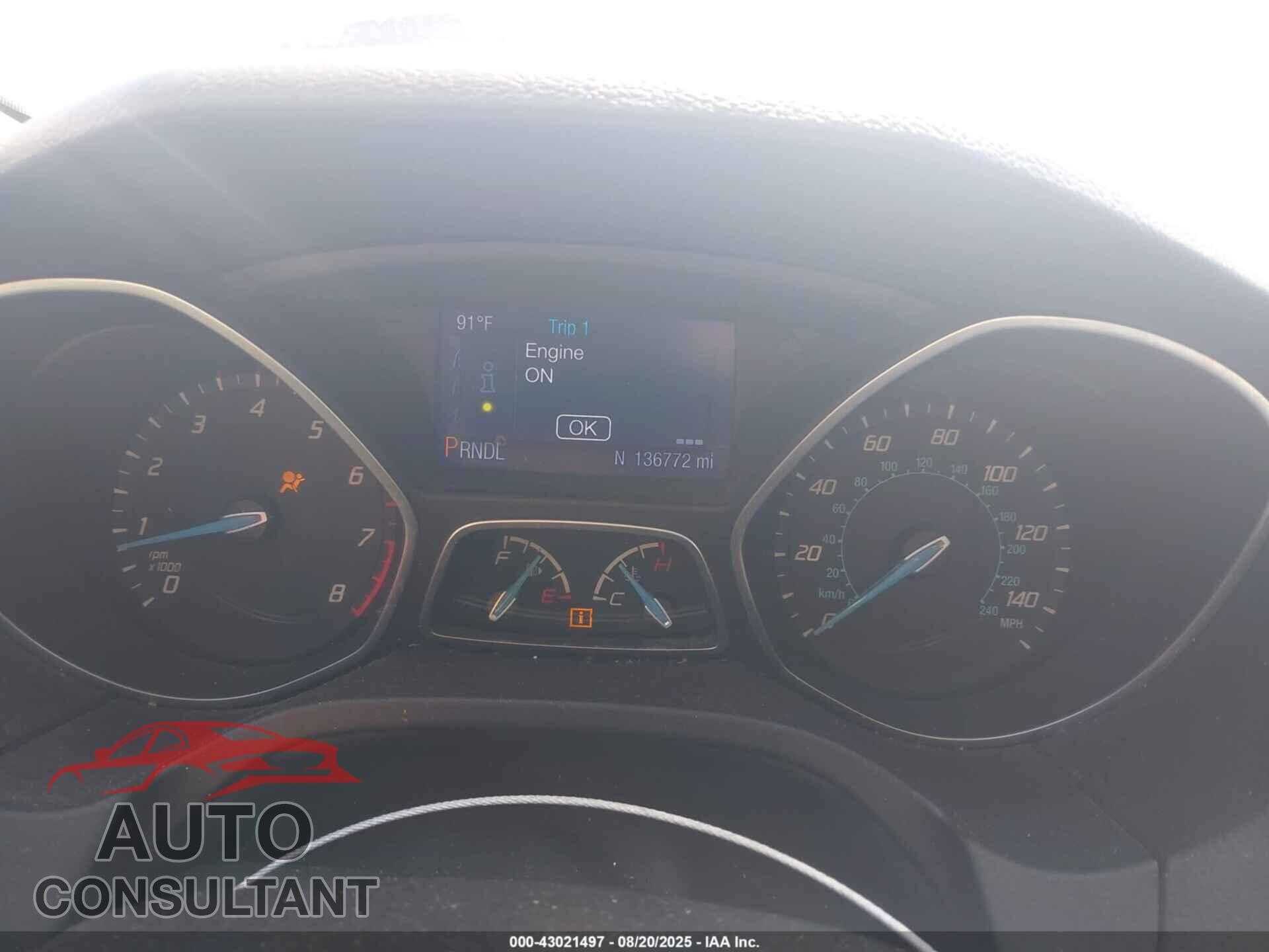 FORD FOCUS 2014 - 1FADP3F22EL175448