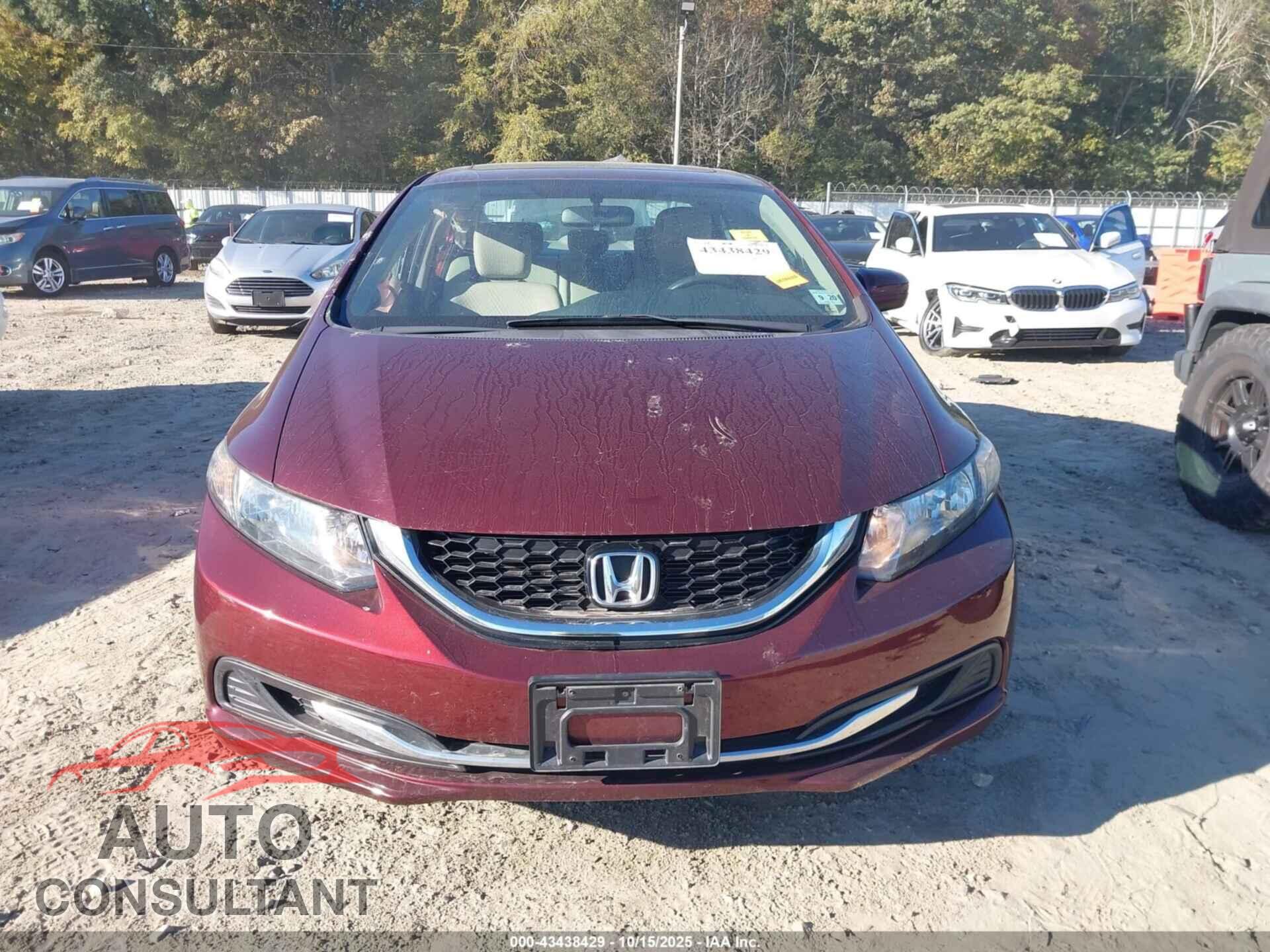 HONDA CIVIC 2015 - 19XFB2F80FE257088