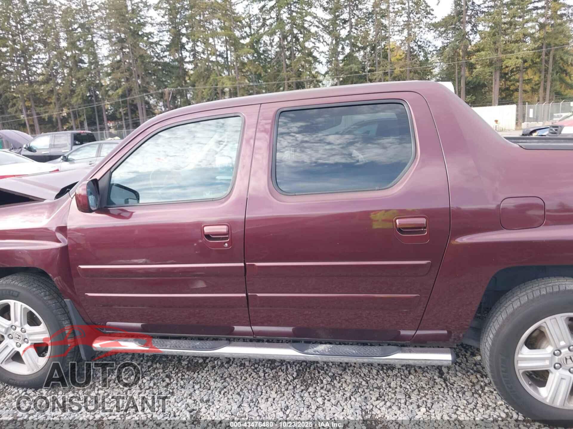 HONDA RIDGELINE 2011 - 5FPYK1F58BB009482