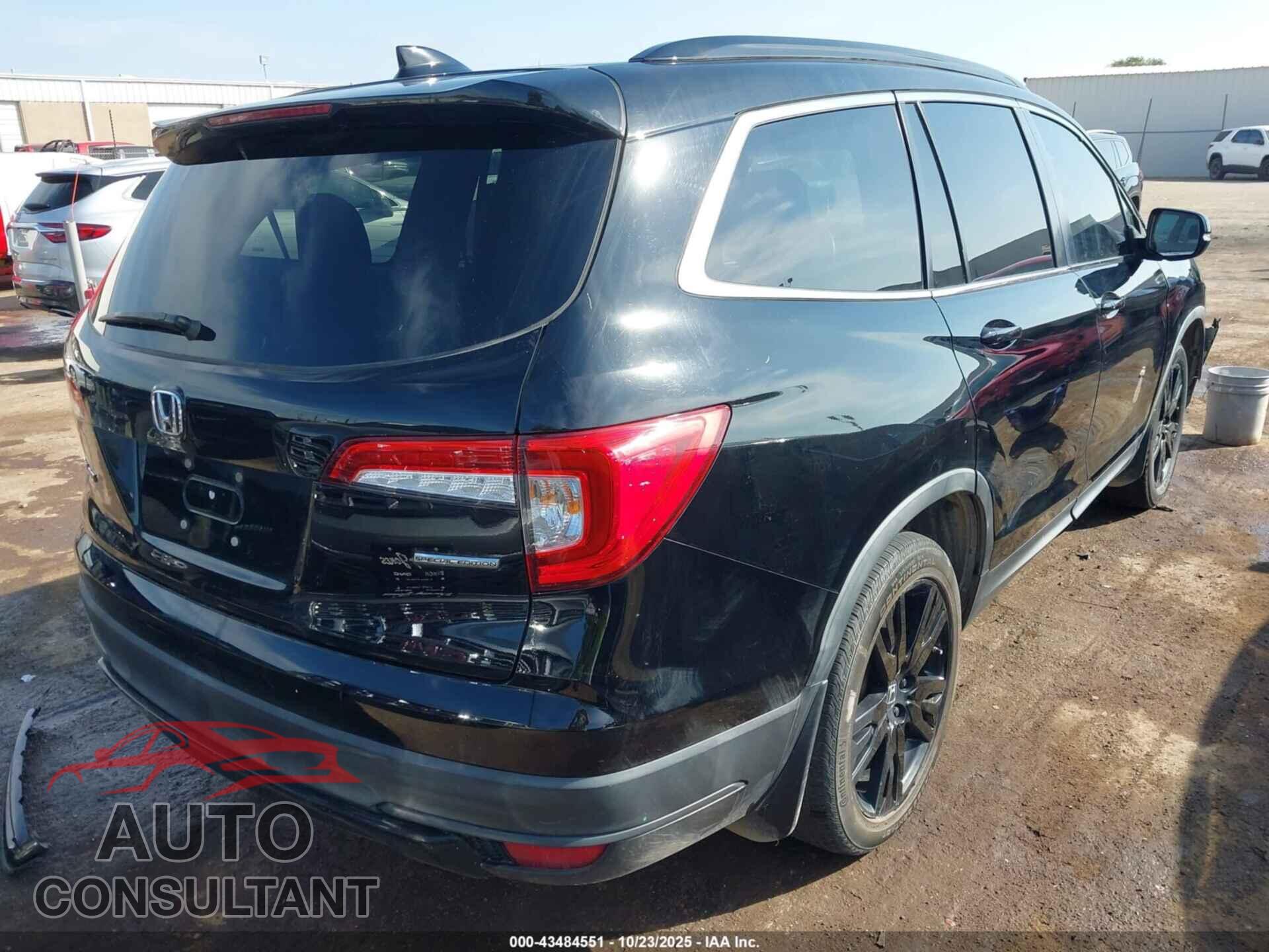 HONDA PILOT 2022 - 5FNYF5H24NB026730