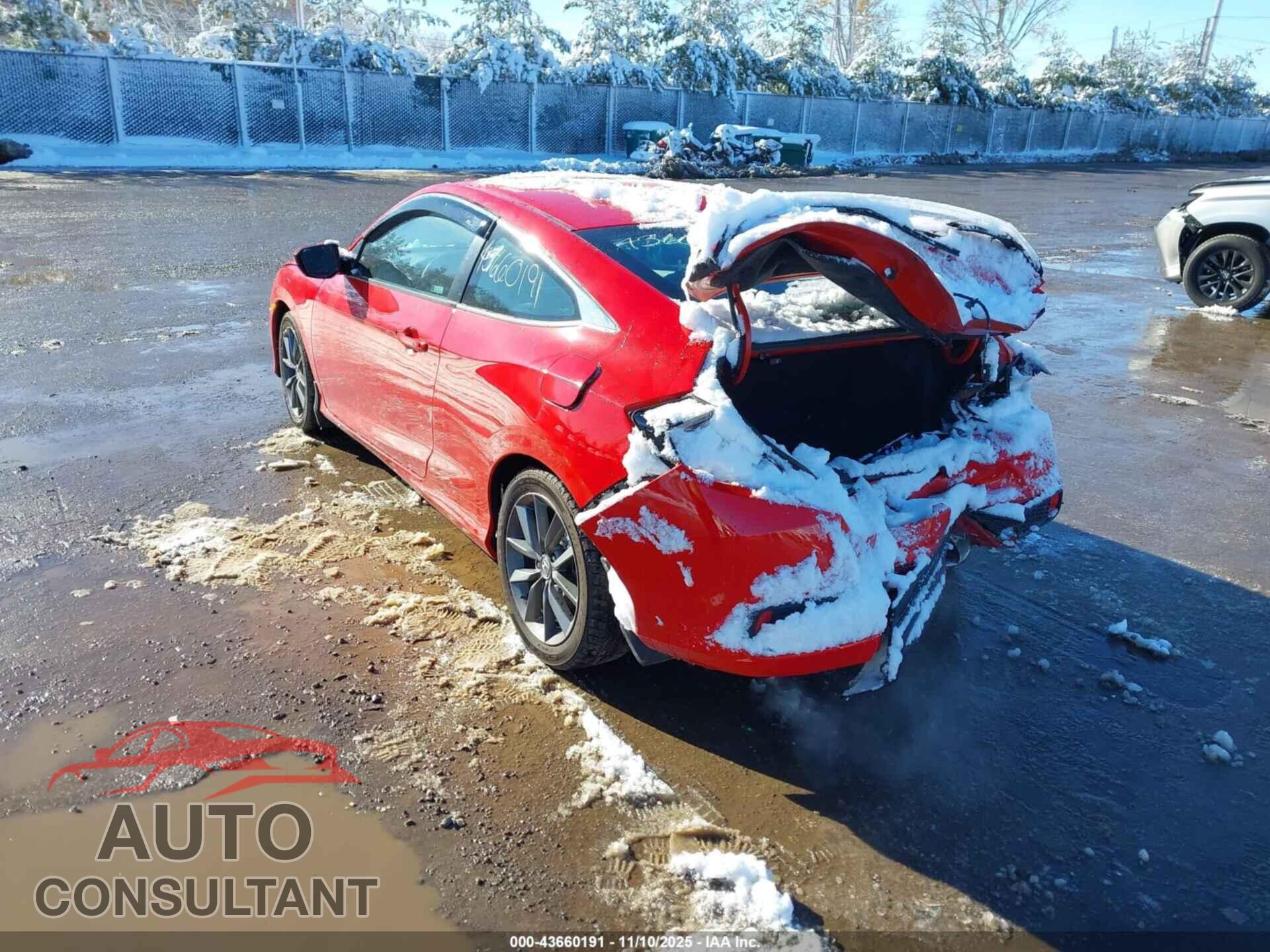 HONDA CIVIC 2019 - 2HGFC3B31KH356399