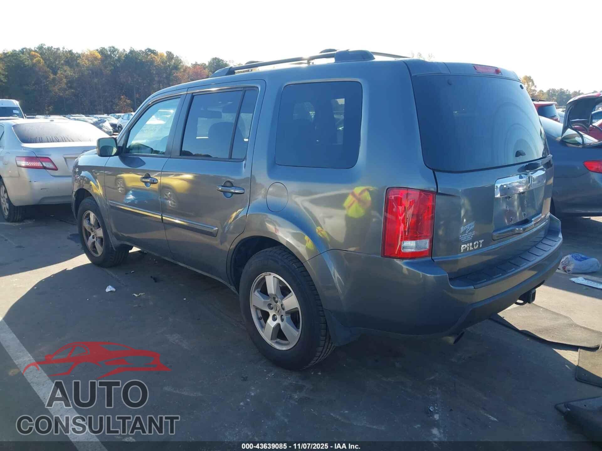 HONDA PILOT 2011 - 5FNYF3H51BB051207