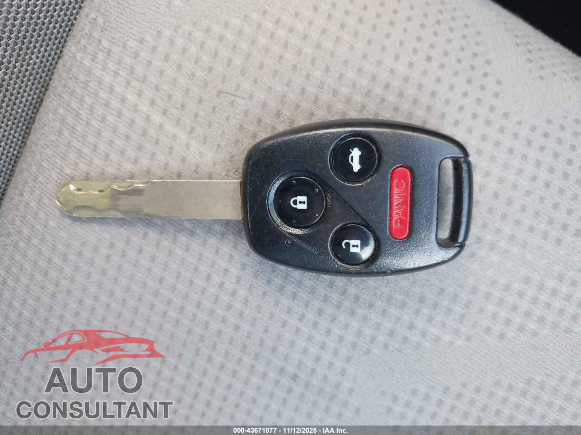 HONDA CIVIC 2012 - 2HGFG3B85CH534283