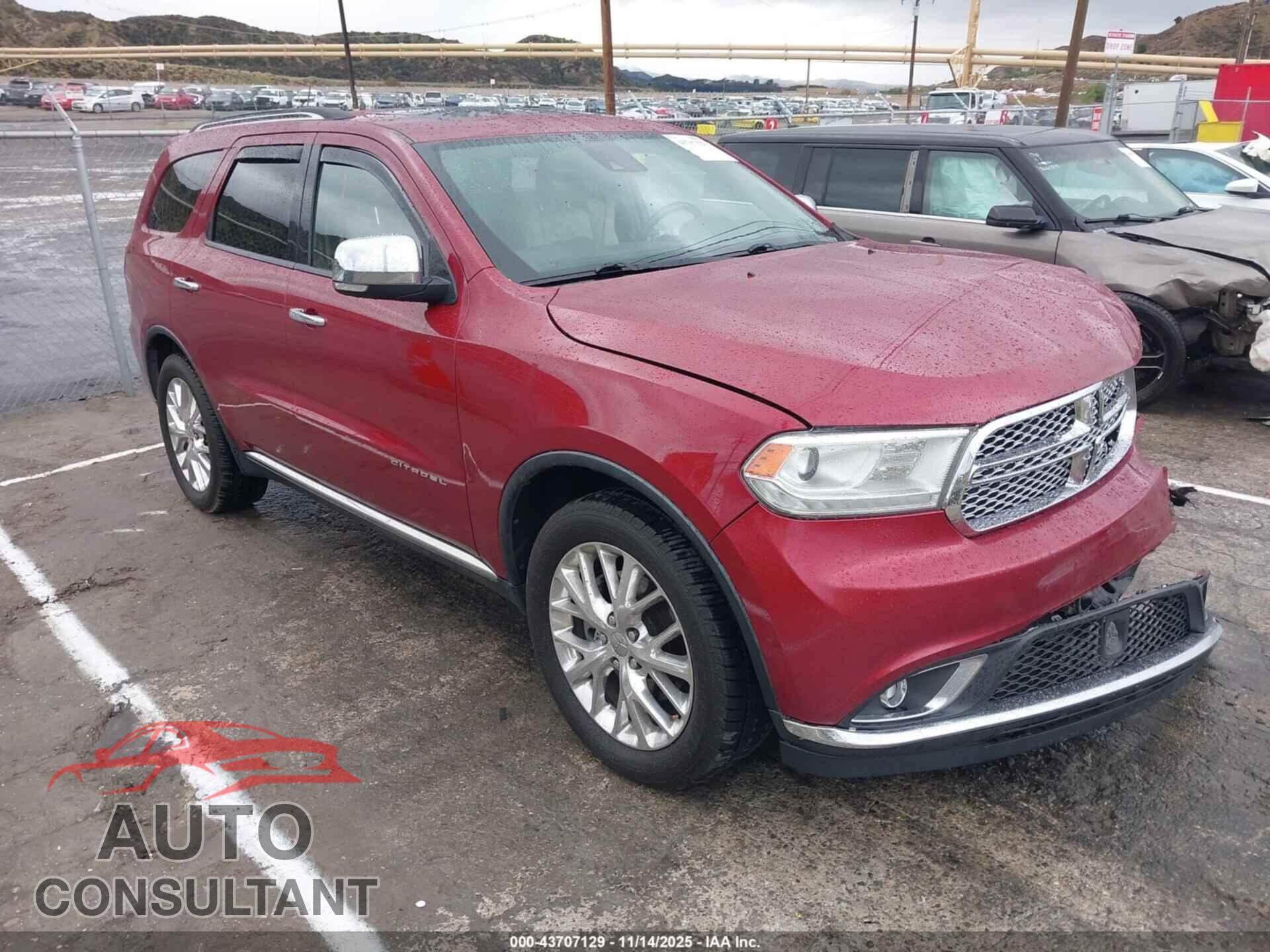 DODGE DURANGO 2014 - 1C4SDJETXEC480835