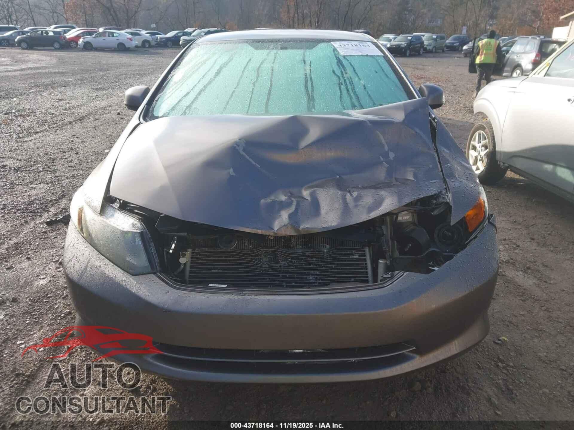 HONDA CIVIC 2012 - 19XFB2F57CE385605