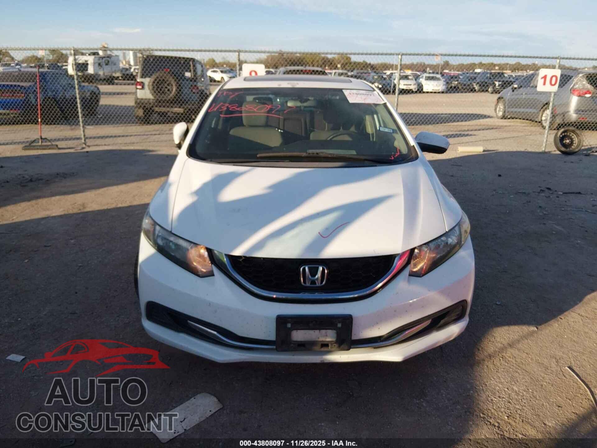 HONDA CIVIC 2014 - 2HGFB2F89EH526841