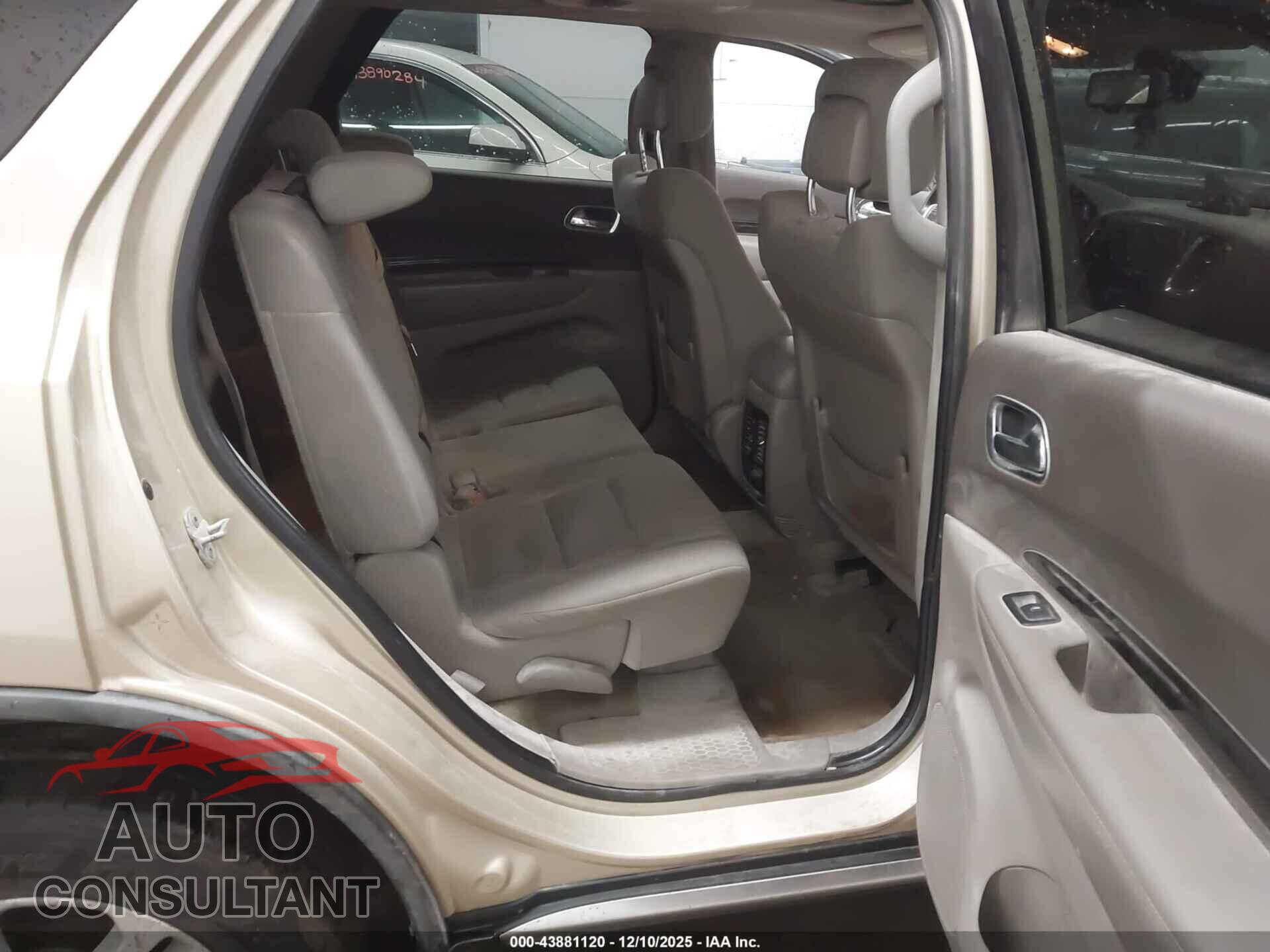 DODGE DURANGO 2011 - 1D4RE4GG4BC692870