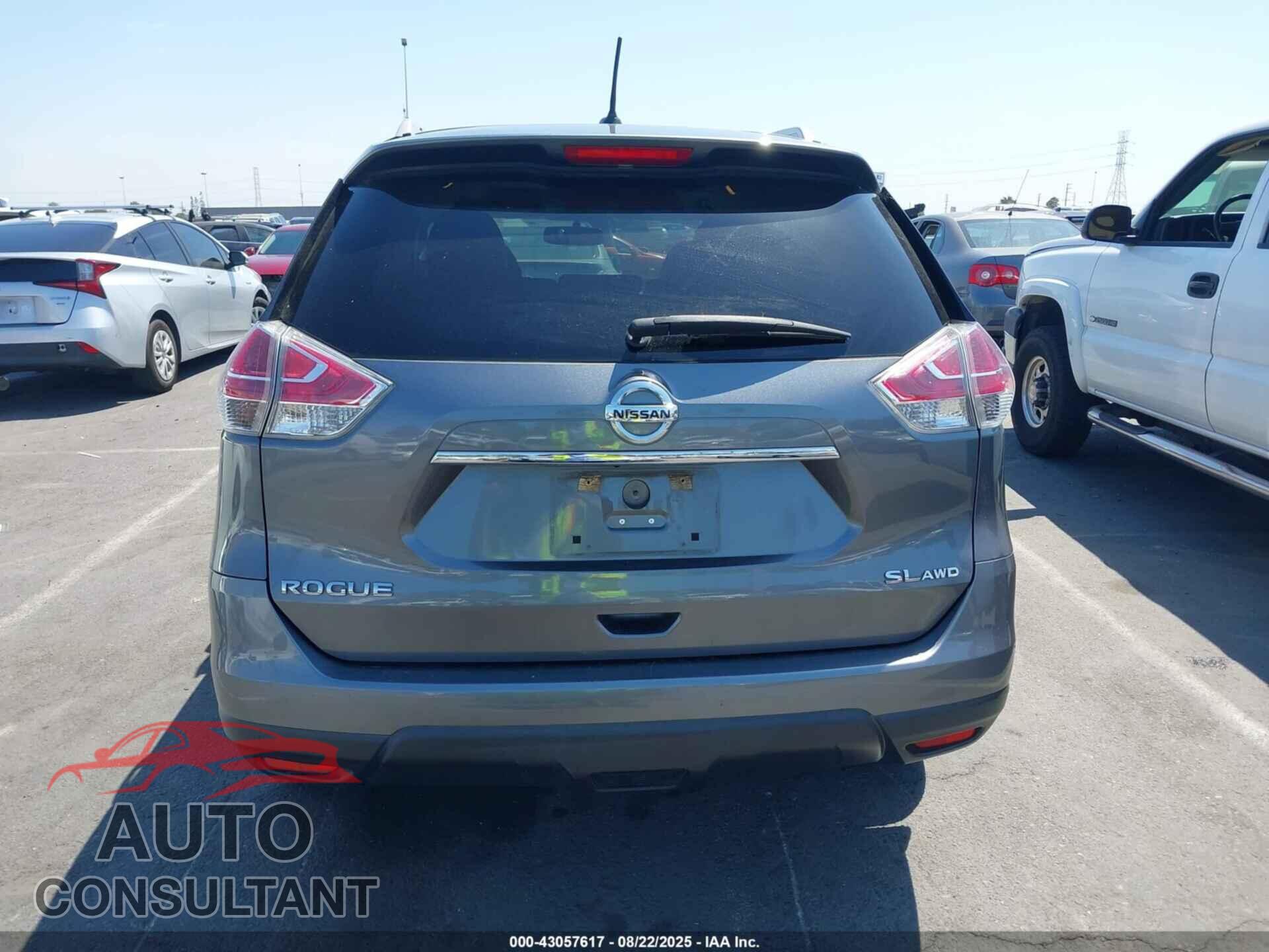 NISSAN ROGUE 2015 - 5N1AT2MV3FC887769