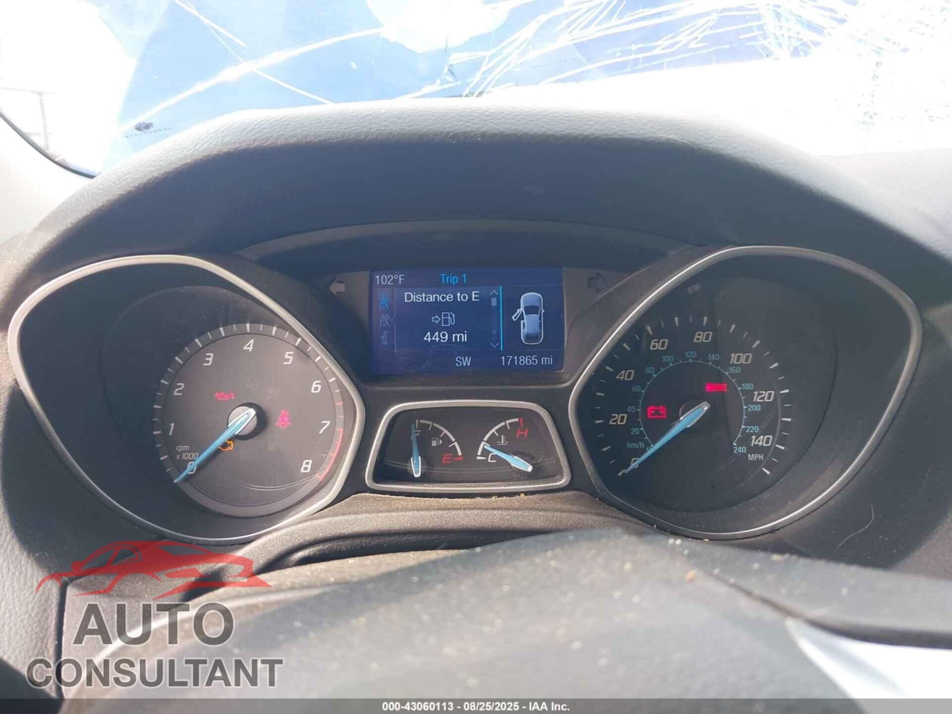 FORD FOCUS 2014 - 1FADP3K25EL203829