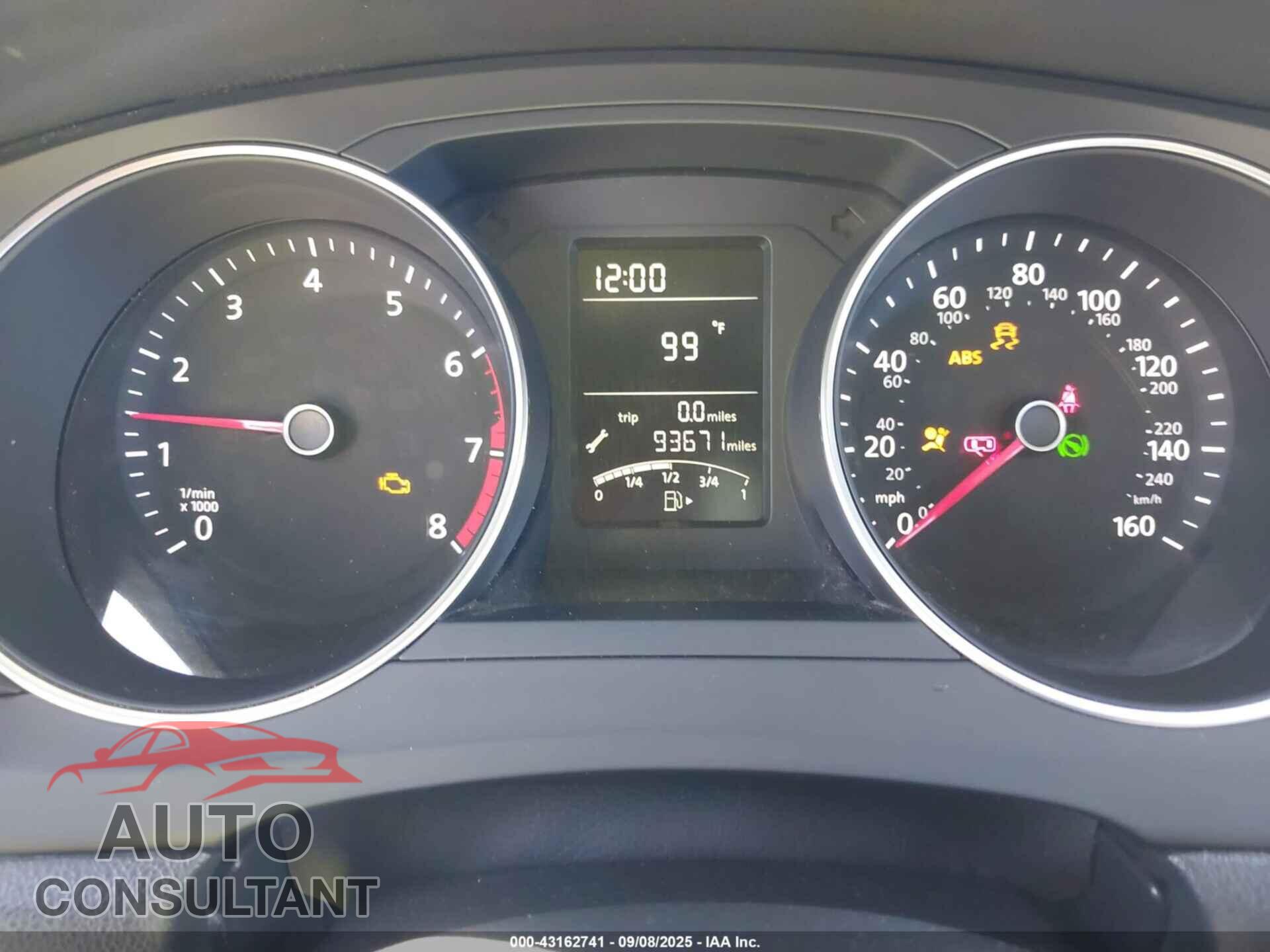 VOLKSWAGEN JETTA 2017 - 3VW2B7AJXHM397094