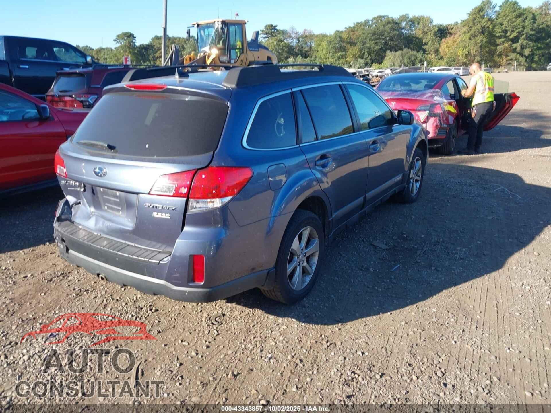 SUBARU OUTBACK 2014 - 4S4BRBLC8E3307644