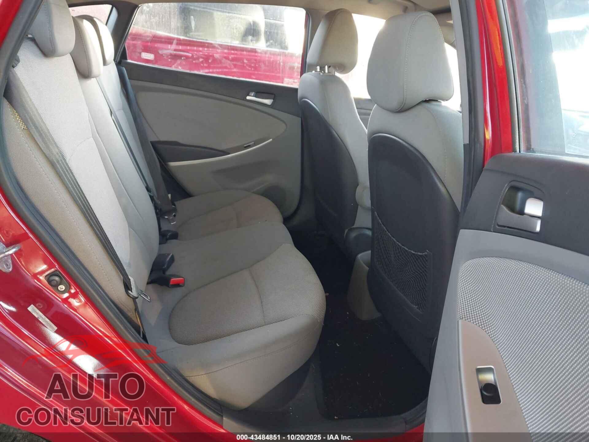 HYUNDAI ACCENT 2012 - KMHCT5AE2CU021453