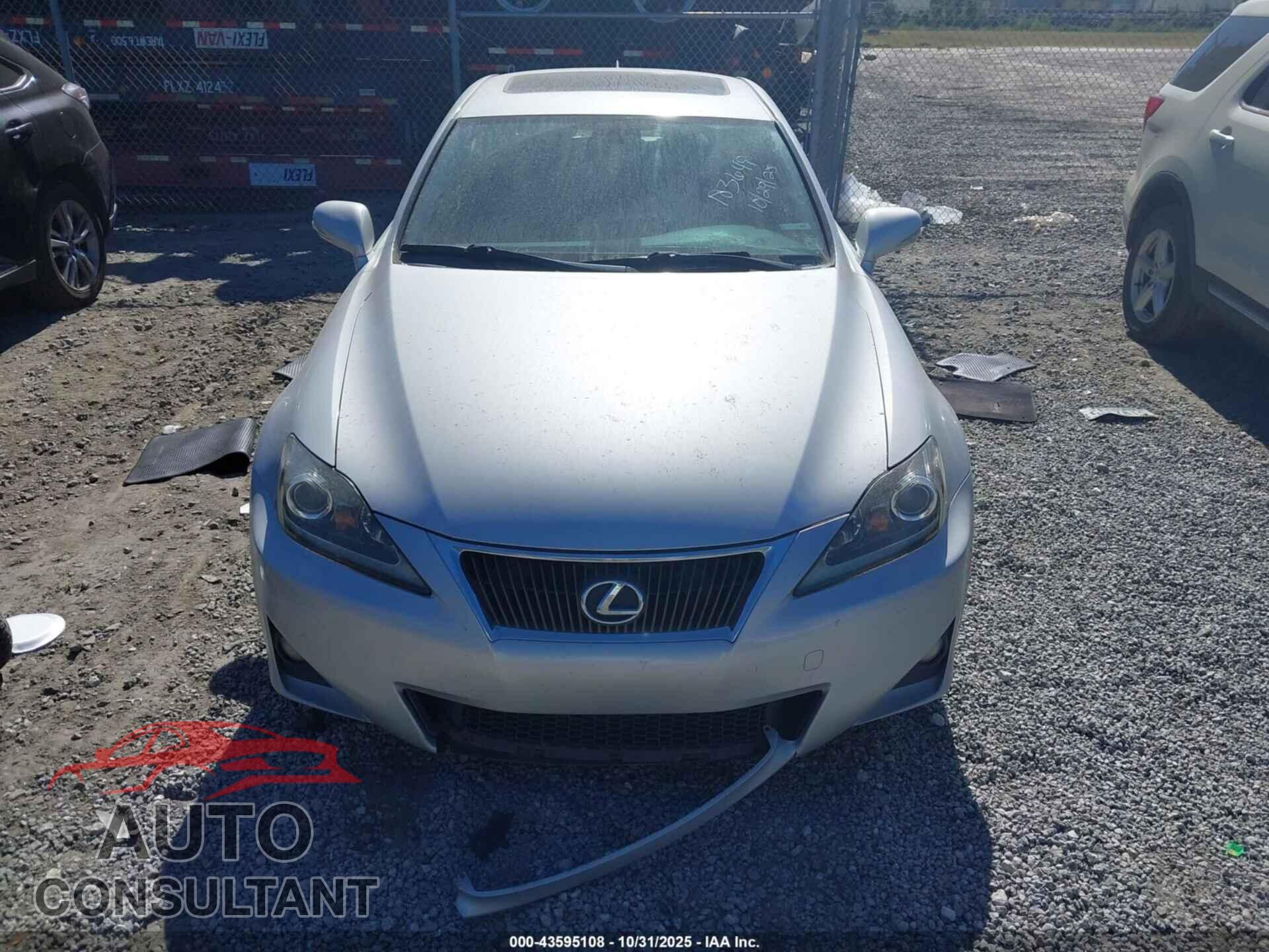 LEXUS IS 250 2012 - JTHBF5C22C5183649