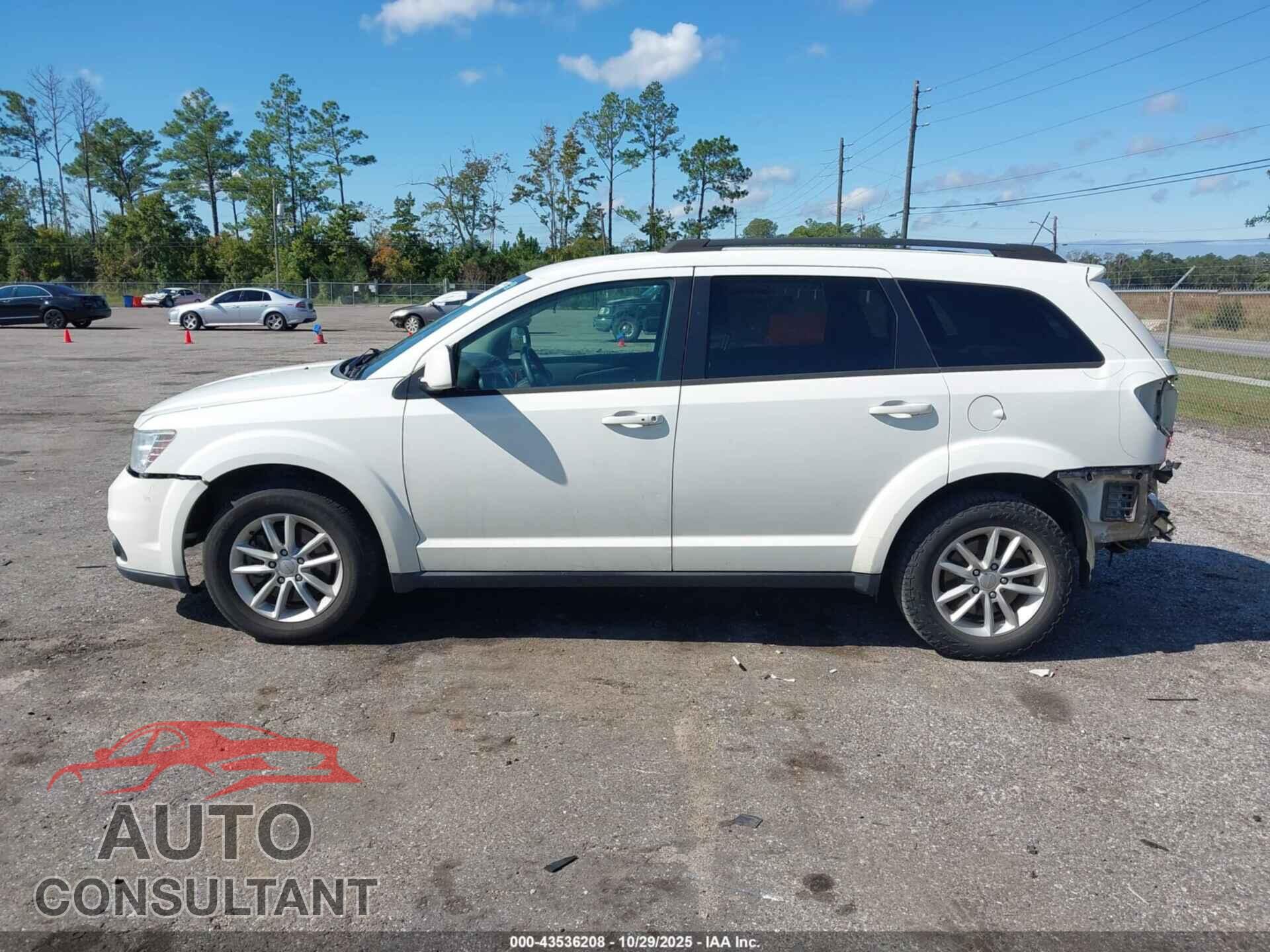 DODGE JOURNEY 2015 - 3C4PDCBB9FT707614
