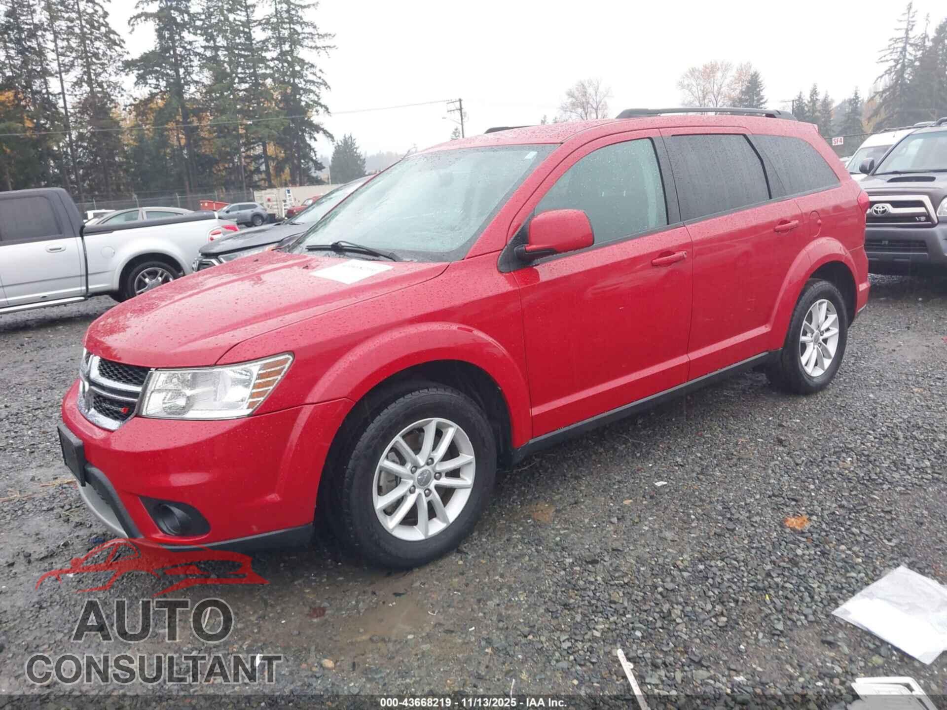 DODGE JOURNEY 2016 - 3C4PDCBG6GT180984