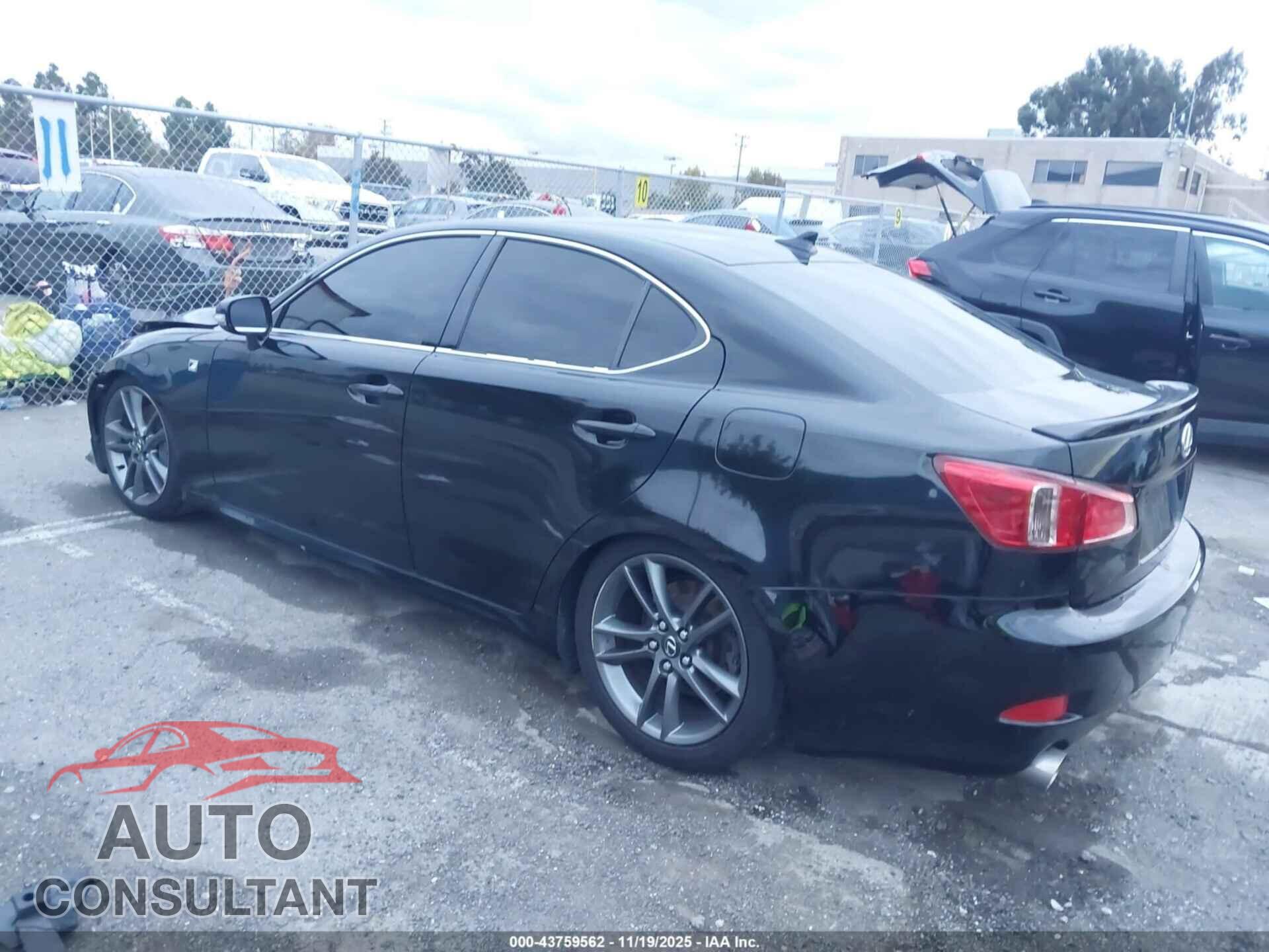 LEXUS IS 350 2012 - JTHBE5C23C5030622