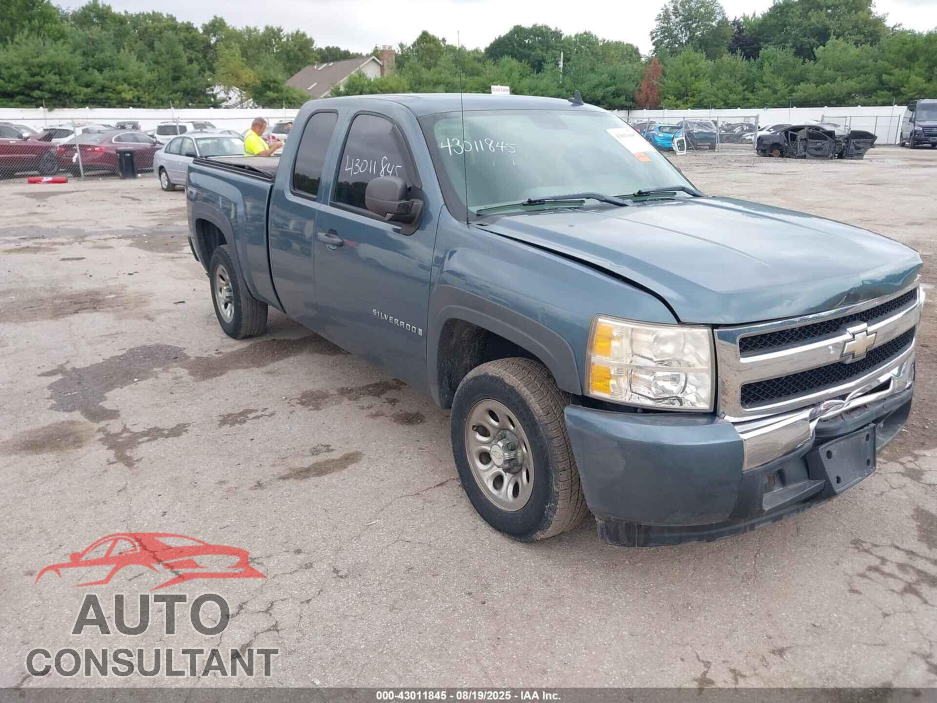 CHEVROLET SILVERADO 1500 2009 - 1GCEC19X19Z200381