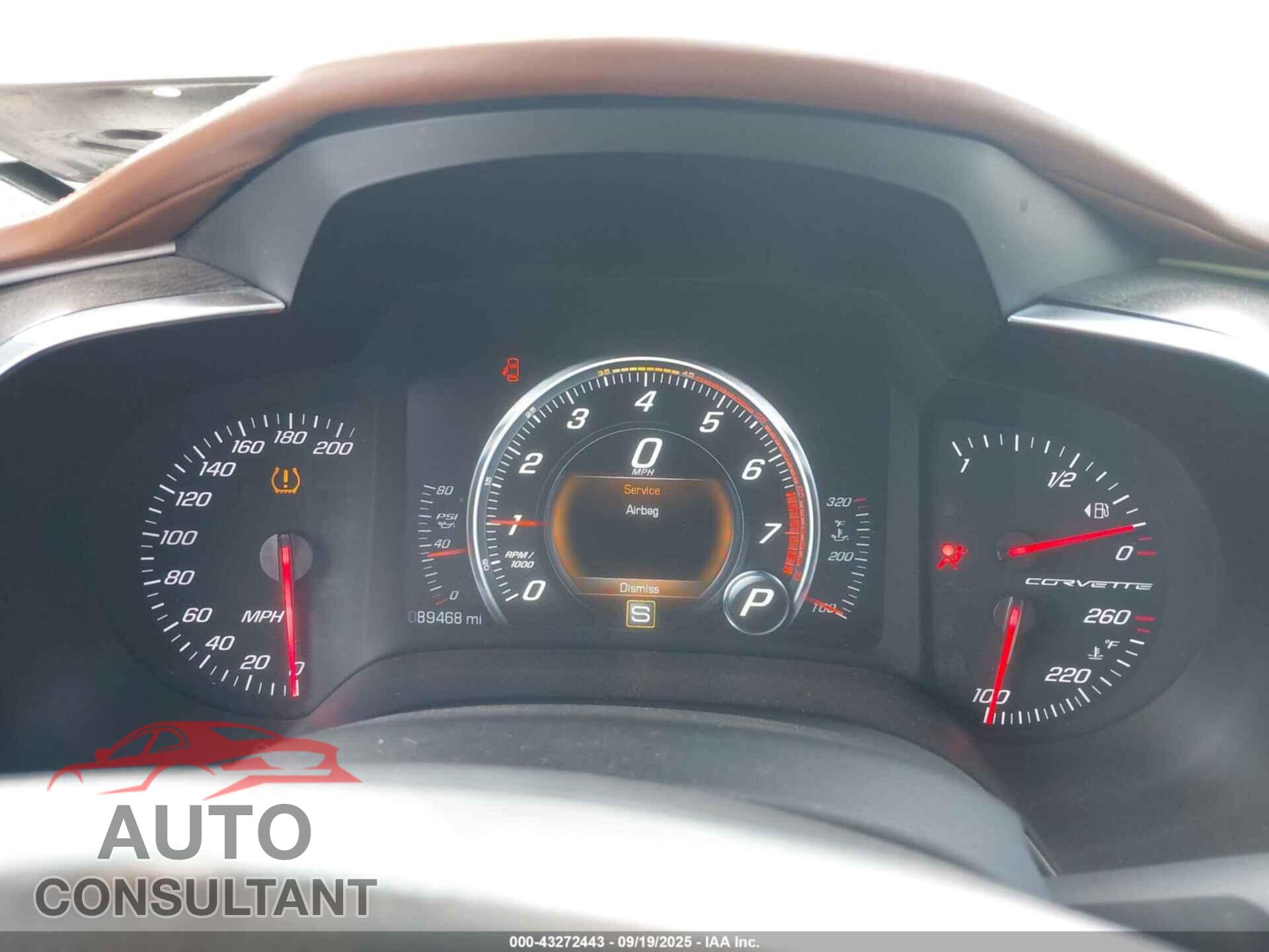 CHEVROLET CORVETTE STINGRAY 2014 - 1G1YF3D75E5119613