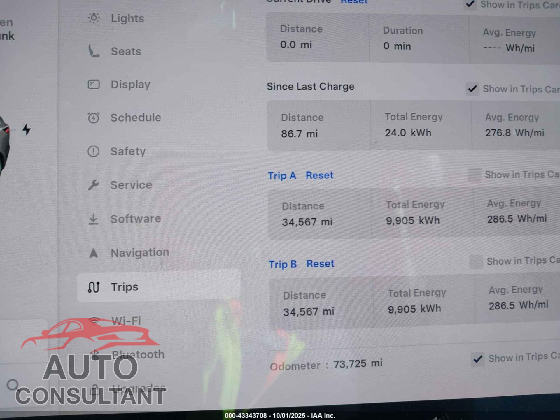 TESLA MODEL 3 2019 - 5YJ3E1EB9KF454668
