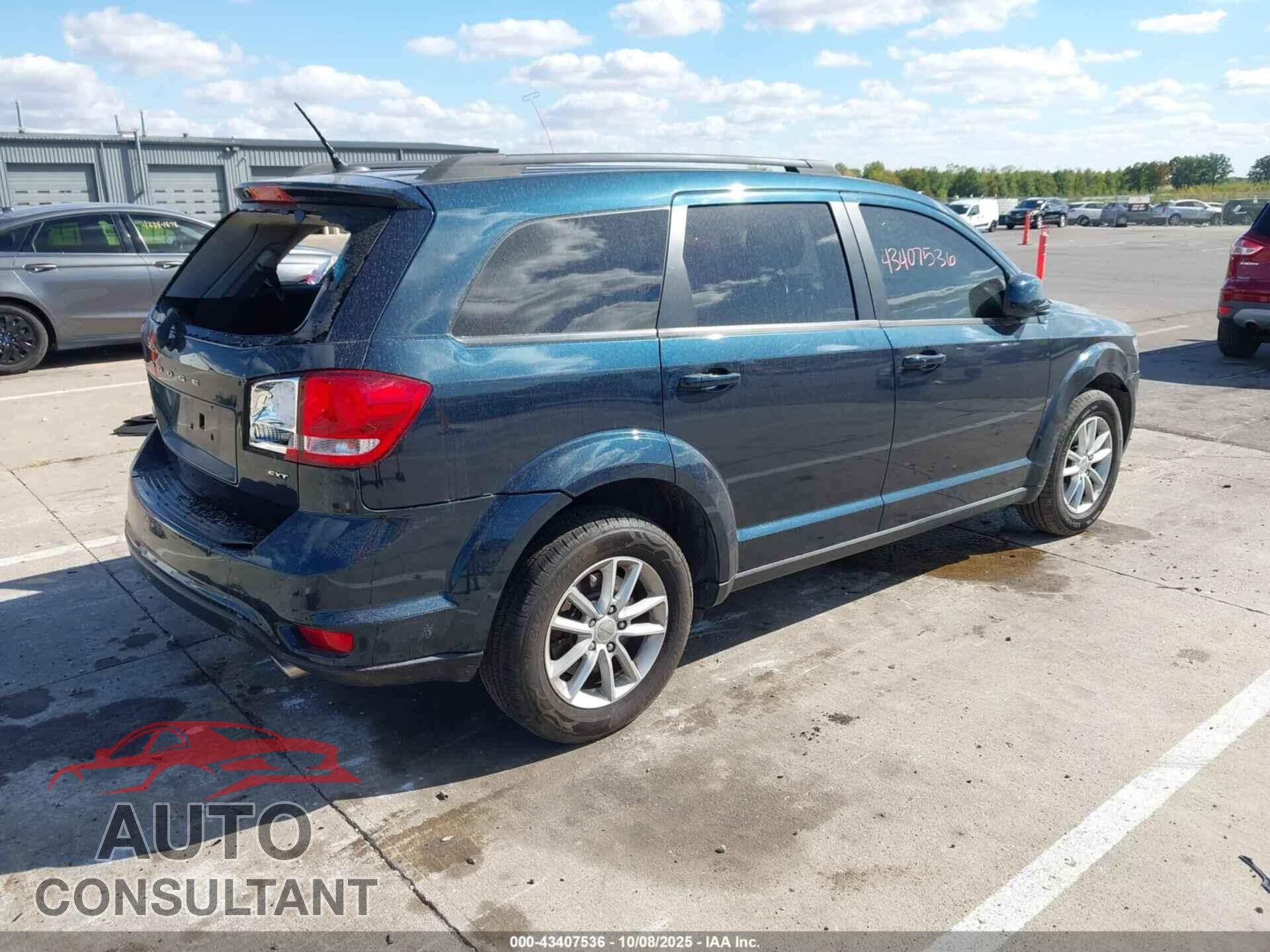 DODGE JOURNEY 2015 - 3C4PDCBG4FT567807