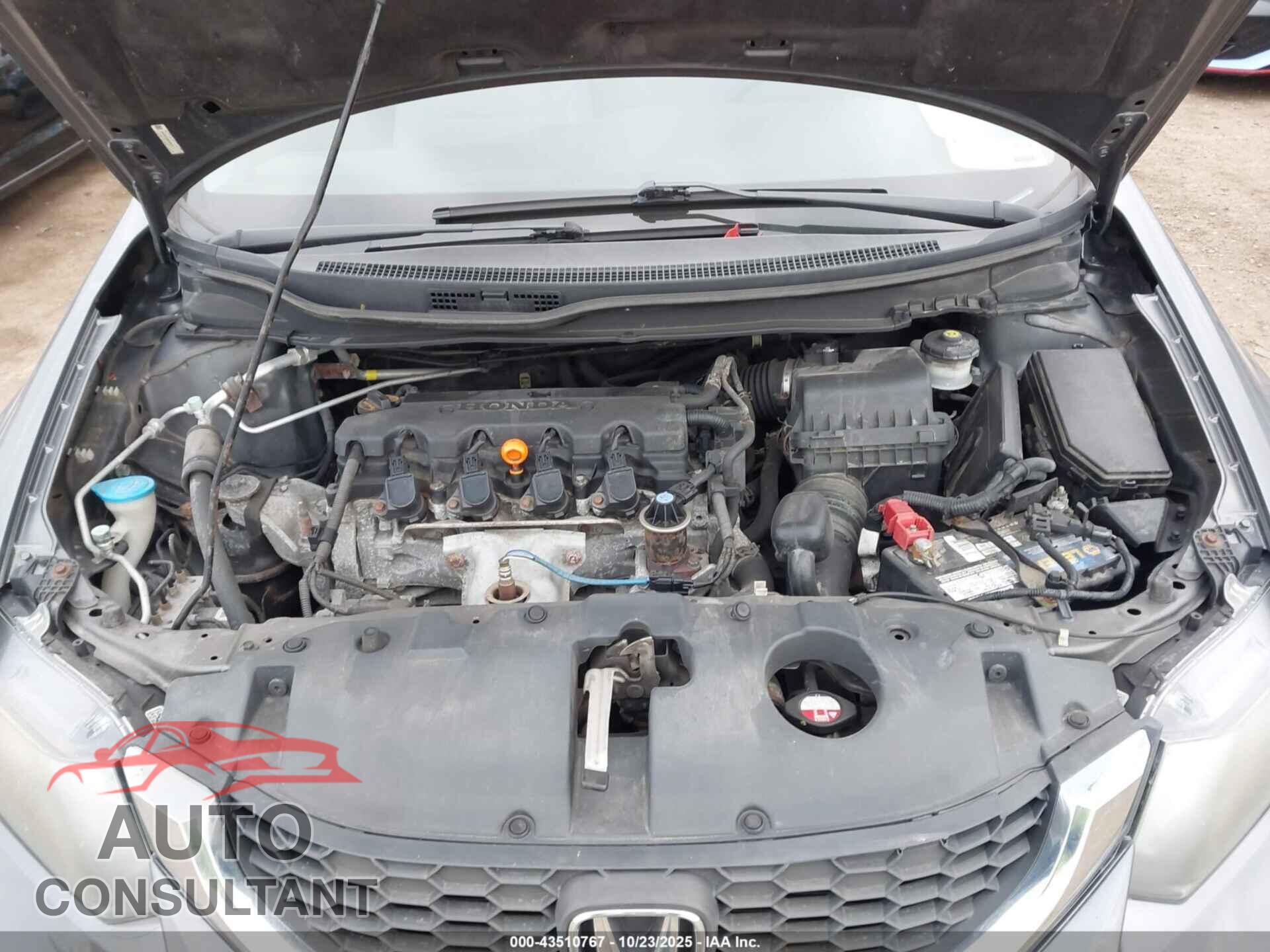 HONDA CIVIC 2013 - 19XFB2F54DE004147