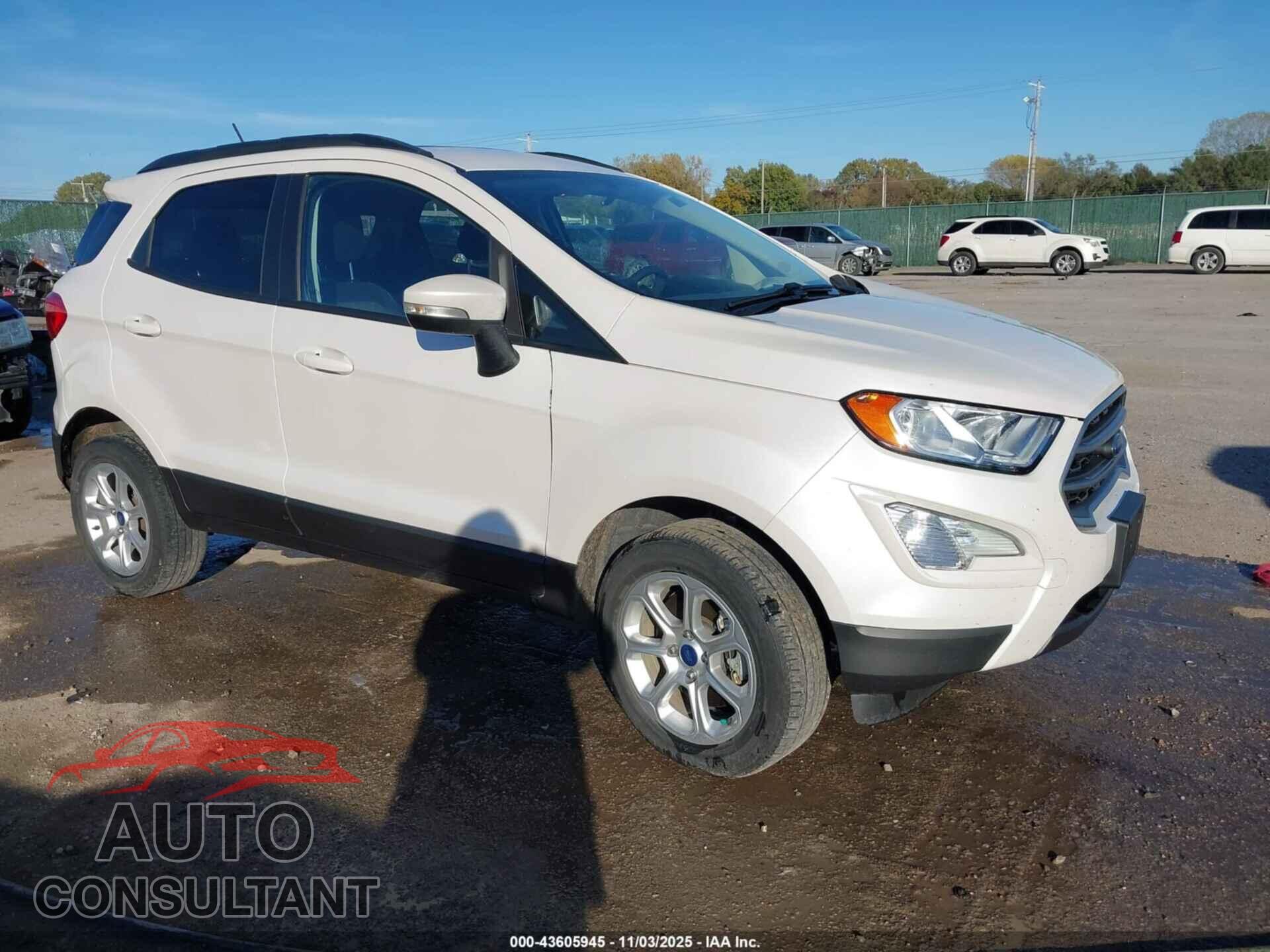 FORD ECOSPORT 2022 - MAJ6S3GL0NC465525