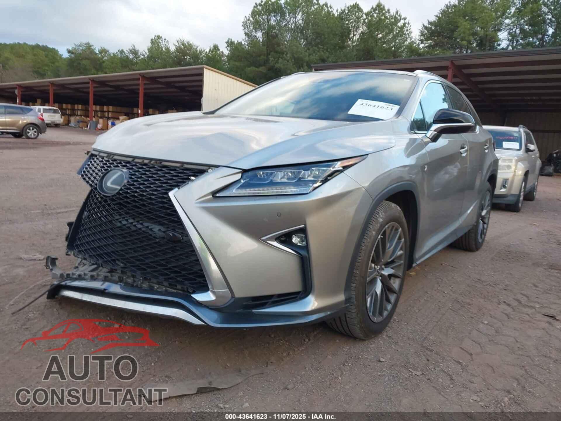 LEXUS RX 350 2019 - 2T2BZMCA3KC185689