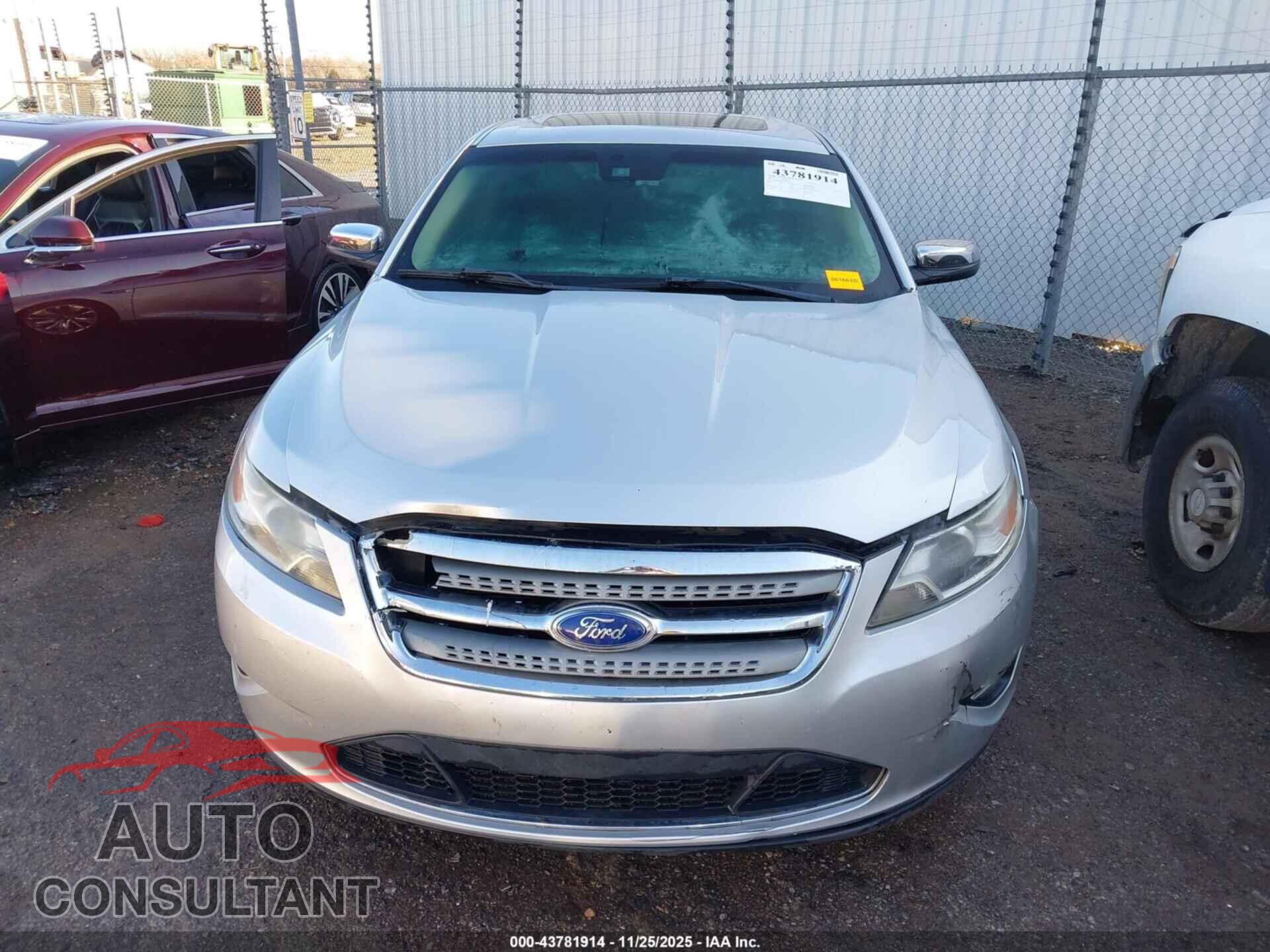 FORD TAURUS 2012 - 1FAHP2FW0CG101613