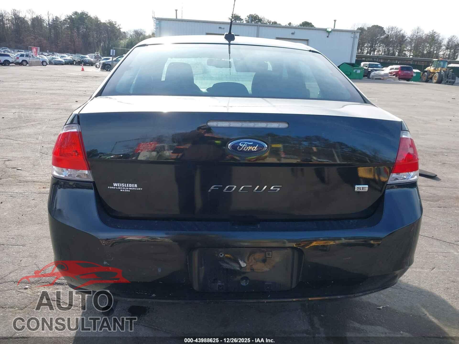 FORD FOCUS 2010 - 1FAHP3FN8AW150025