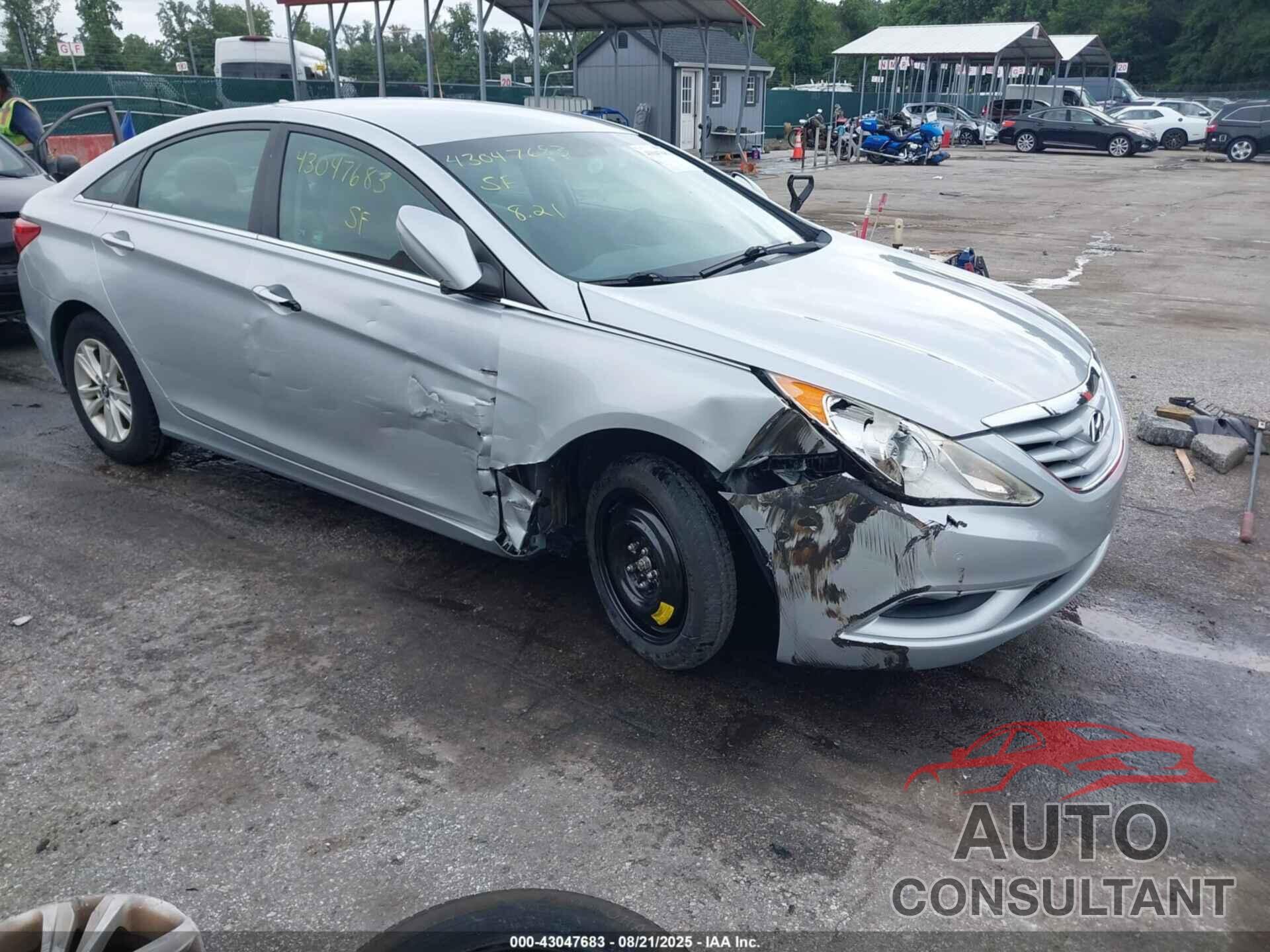 HYUNDAI SONATA 2012 - 5NPEB4AC4CH498257