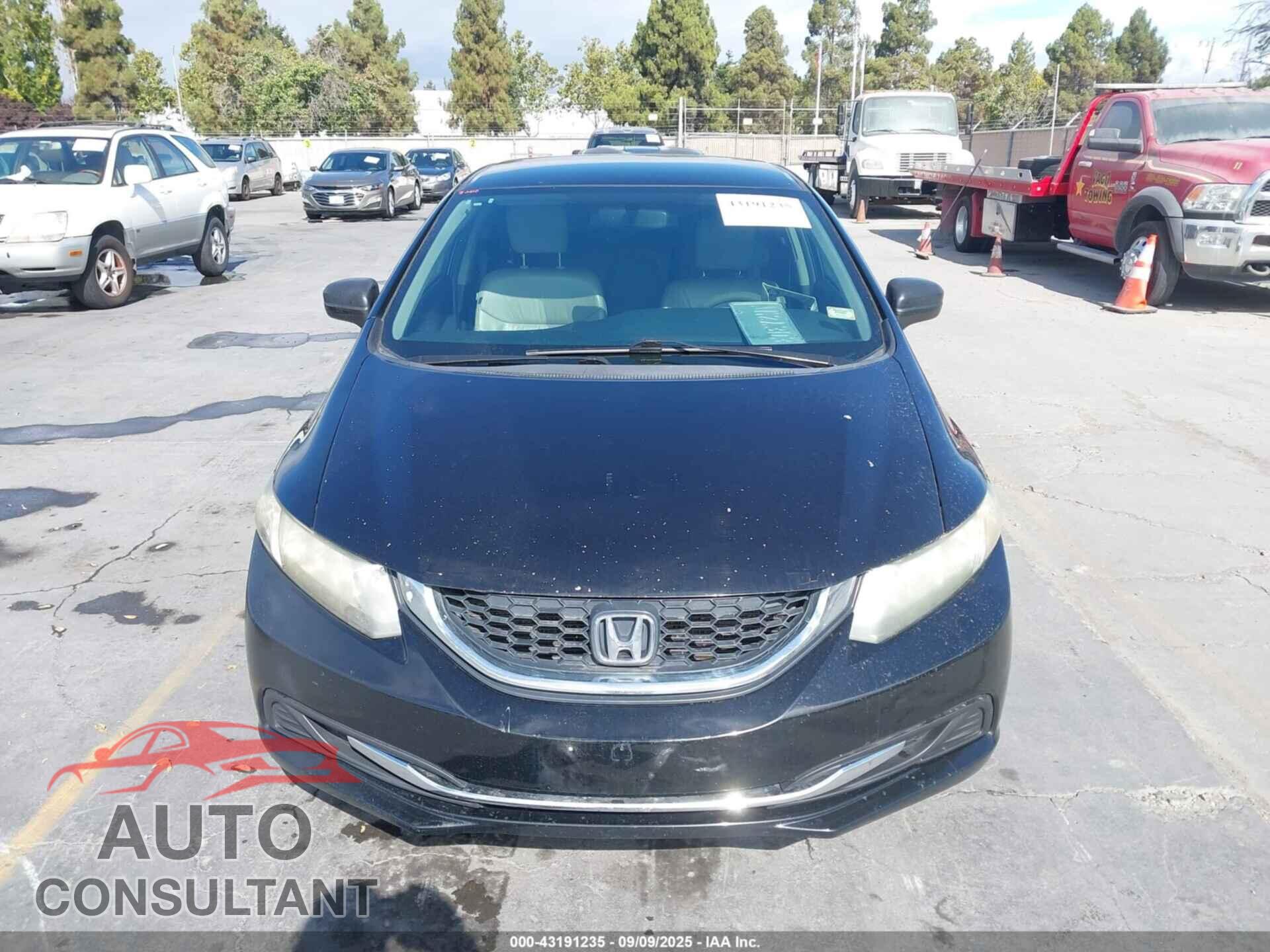 HONDA CIVIC 2014 - 19XFB2F58EE216762