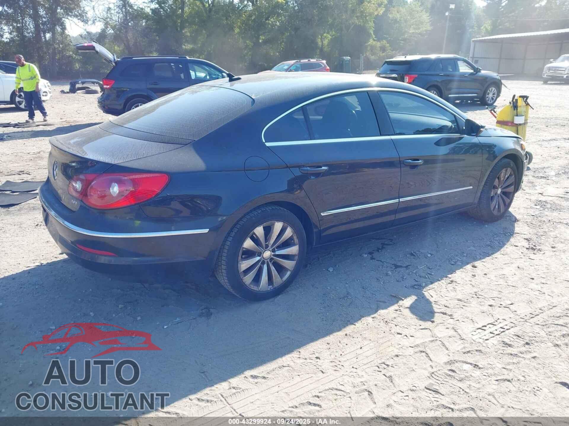 VOLKSWAGEN CC 2012 - WVWMP7AN2CE509238