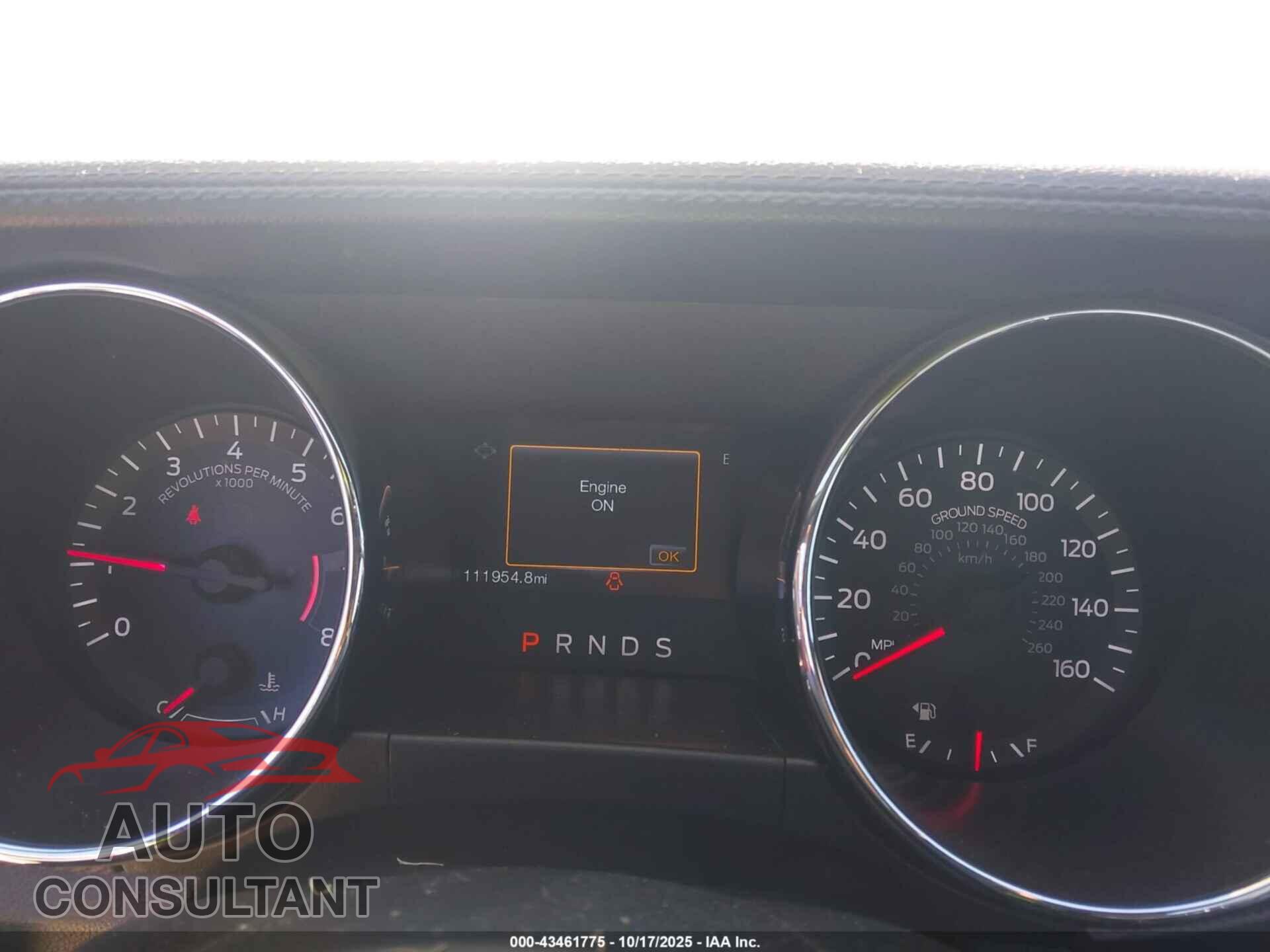 FORD MUSTANG 2016 - 1FA6P8TH3G5250972
