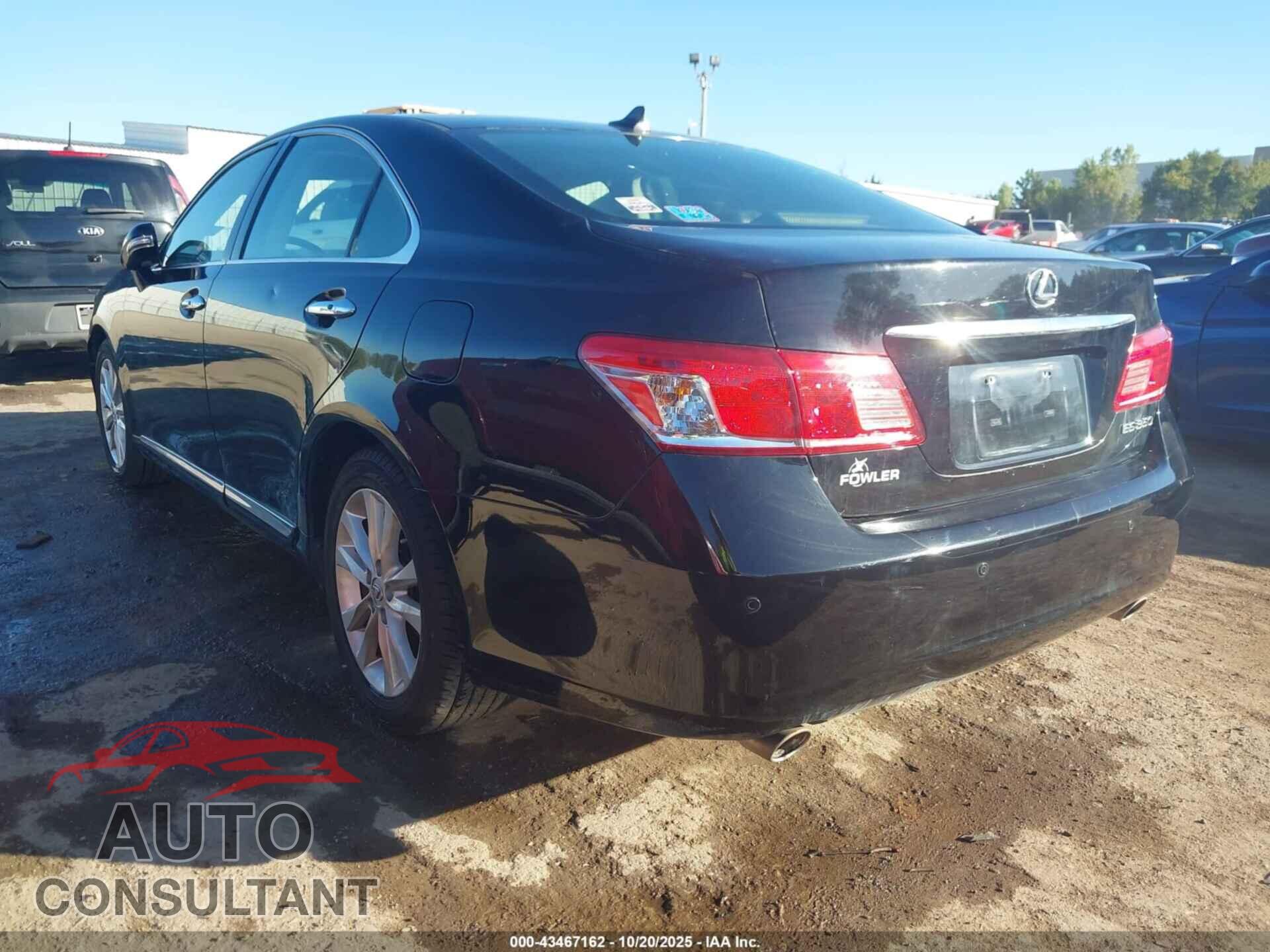 LEXUS ES 350 2011 - JTHBK1EG8B2434543