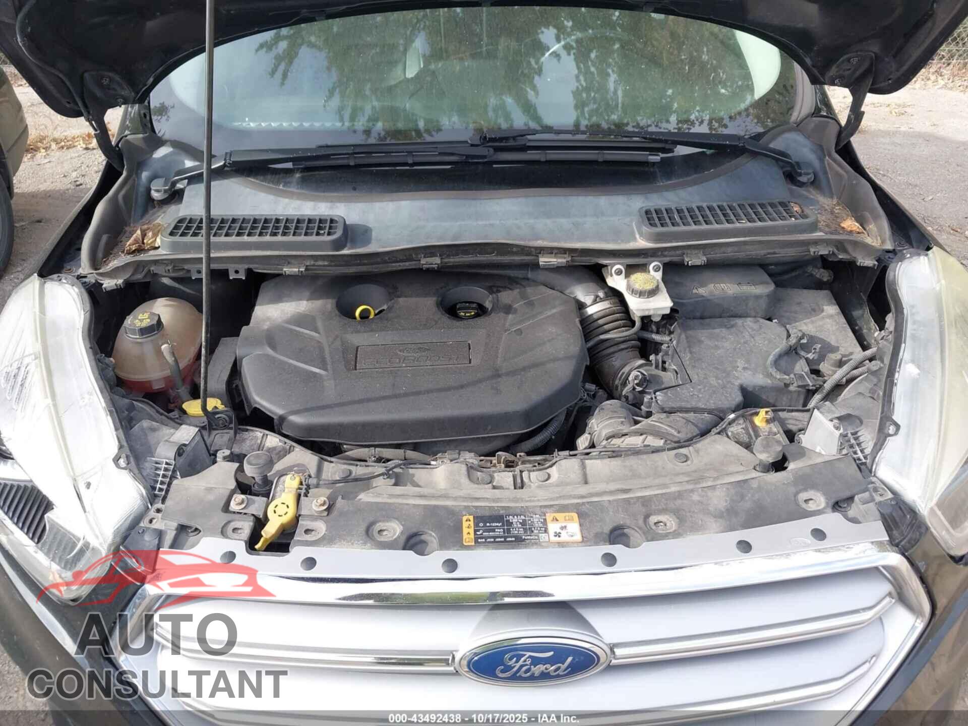 FORD ESCAPE 2017 - 1FMCU9J90HUB07021