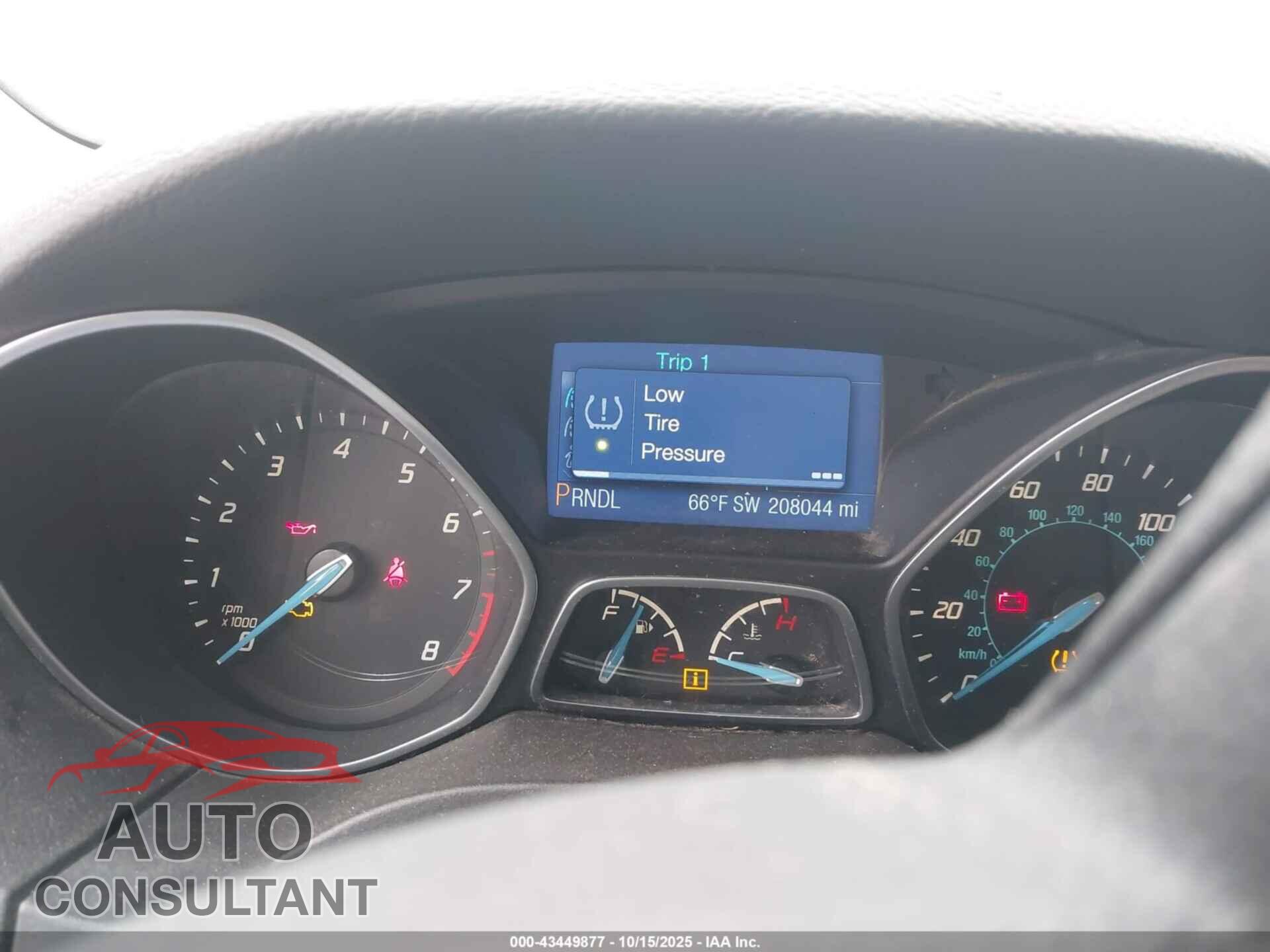 FORD FOCUS 2013 - 1FADP3F29DL344363