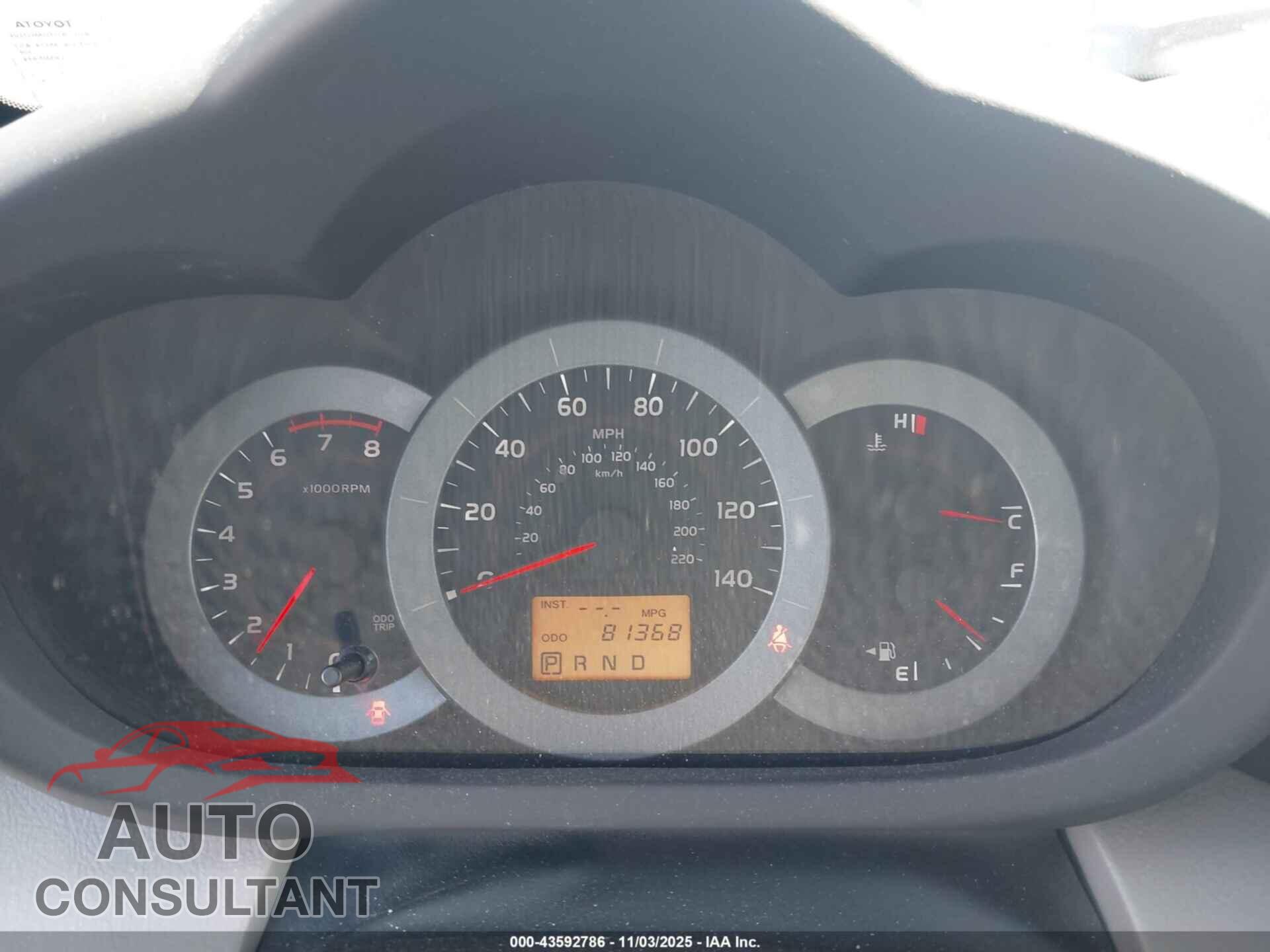 TOYOTA RAV4 2012 - 2T3ZF4DV8CW148982